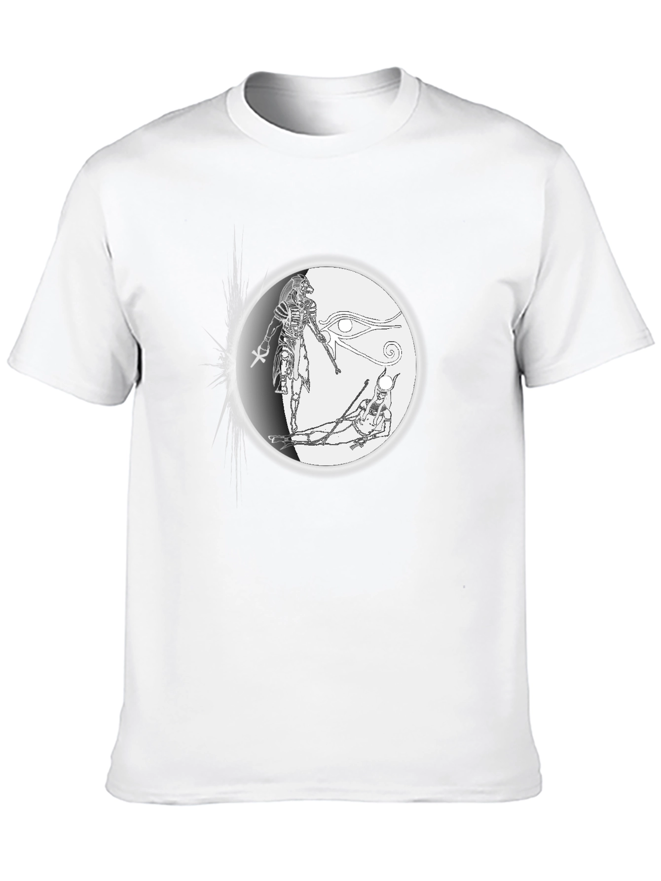 Egyptian Gods Graphic Black T-Shirt