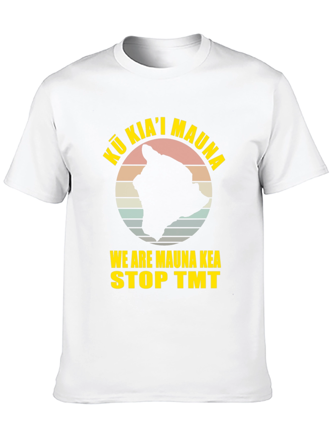 Kū Kiaʻi Mauna Stop TMT Graphic Tee