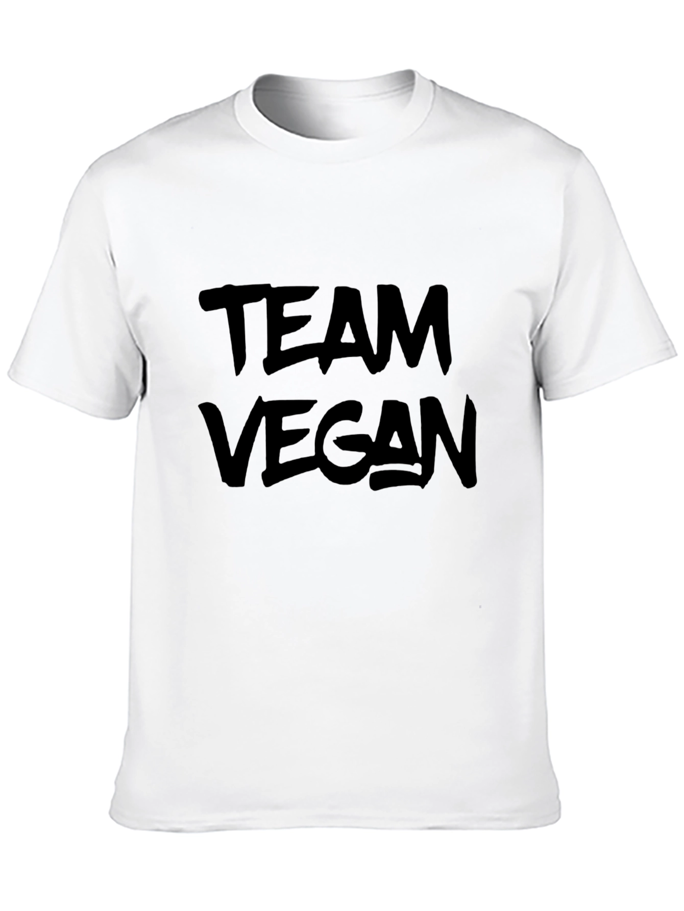 Team Vegan Black T-Shirt