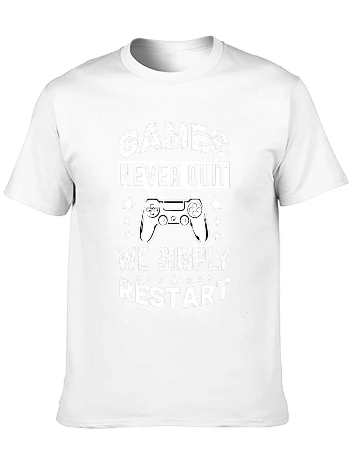 Games Never Quit T-Shirt - Gamer Tee