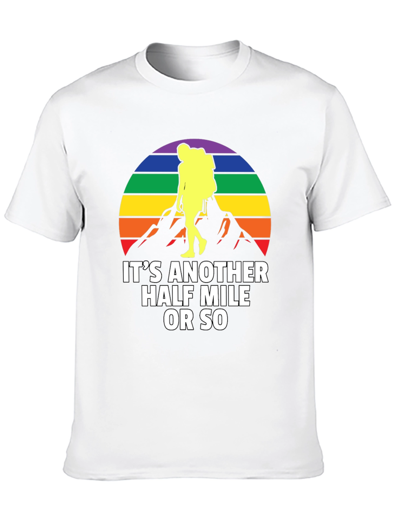 Hiking Pride Graphic T-Shirt