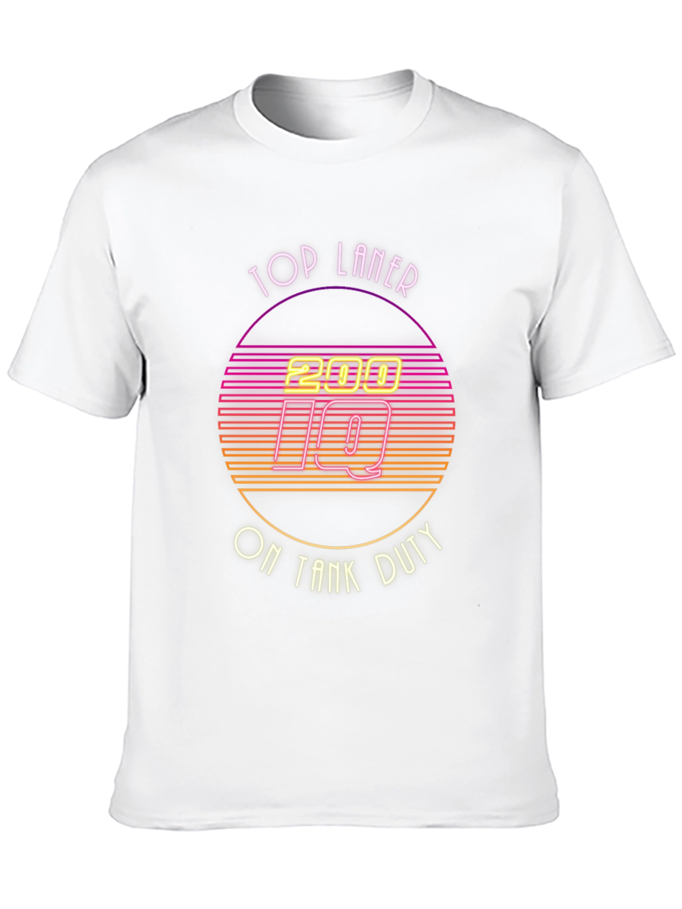 Top Laner 200 IQ Tank Duty Black T-Shirt