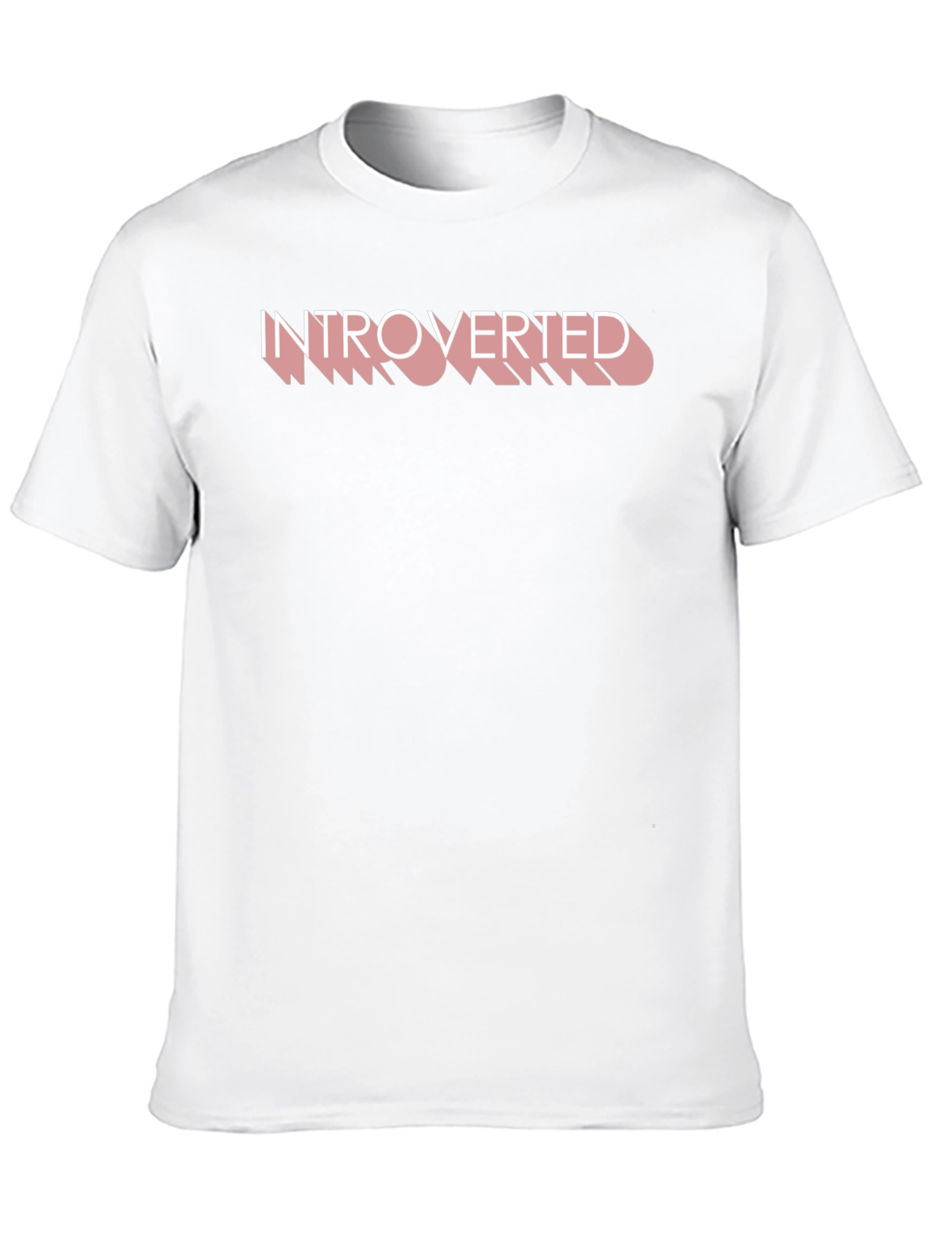 Introverted Graphic Tee - Black Comfort Fit Shirt