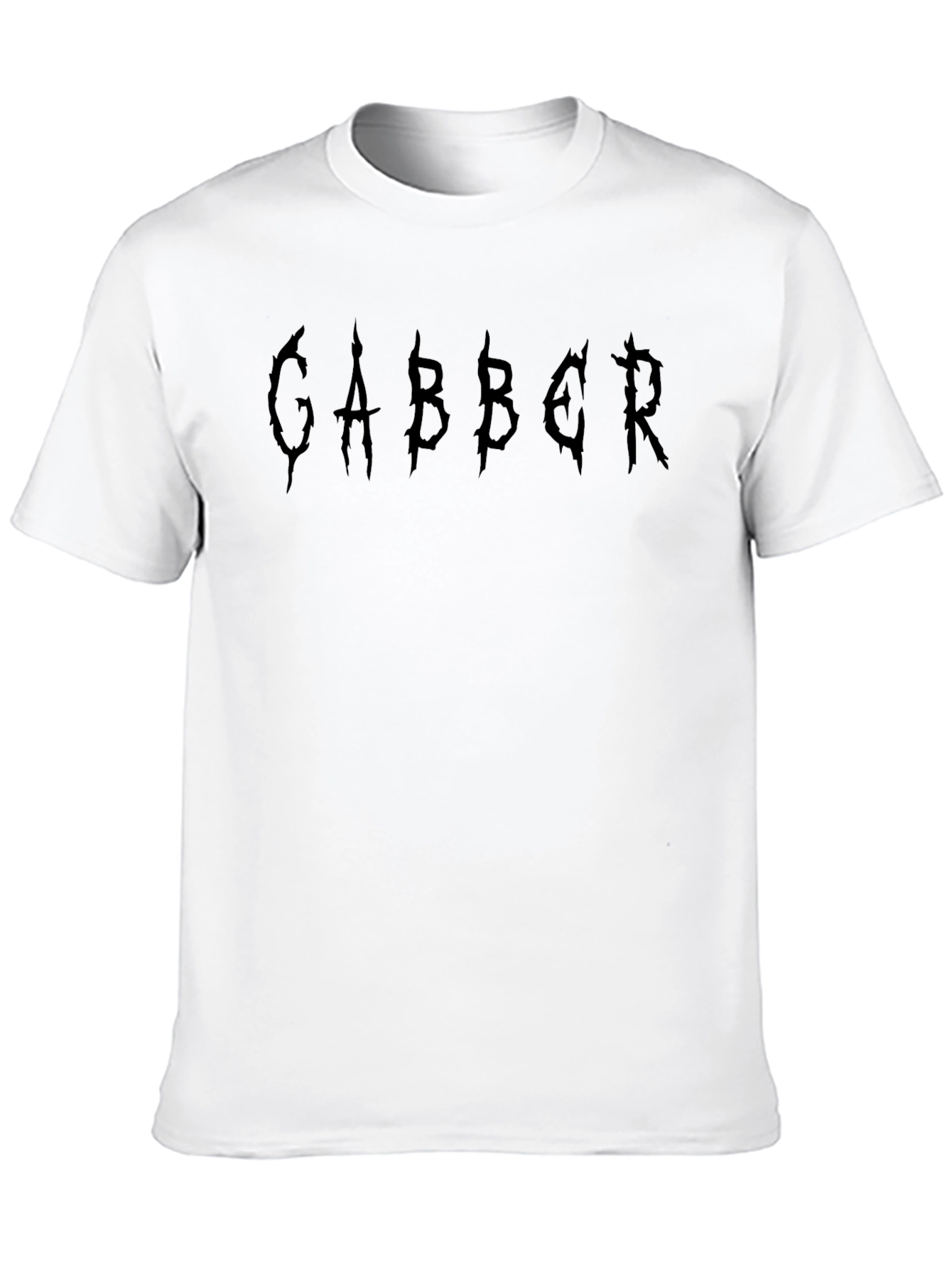 Gabber Horror Font T-Shirt