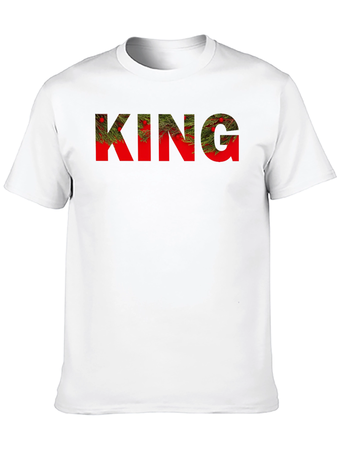 King Christmas Tree Holiday Tee