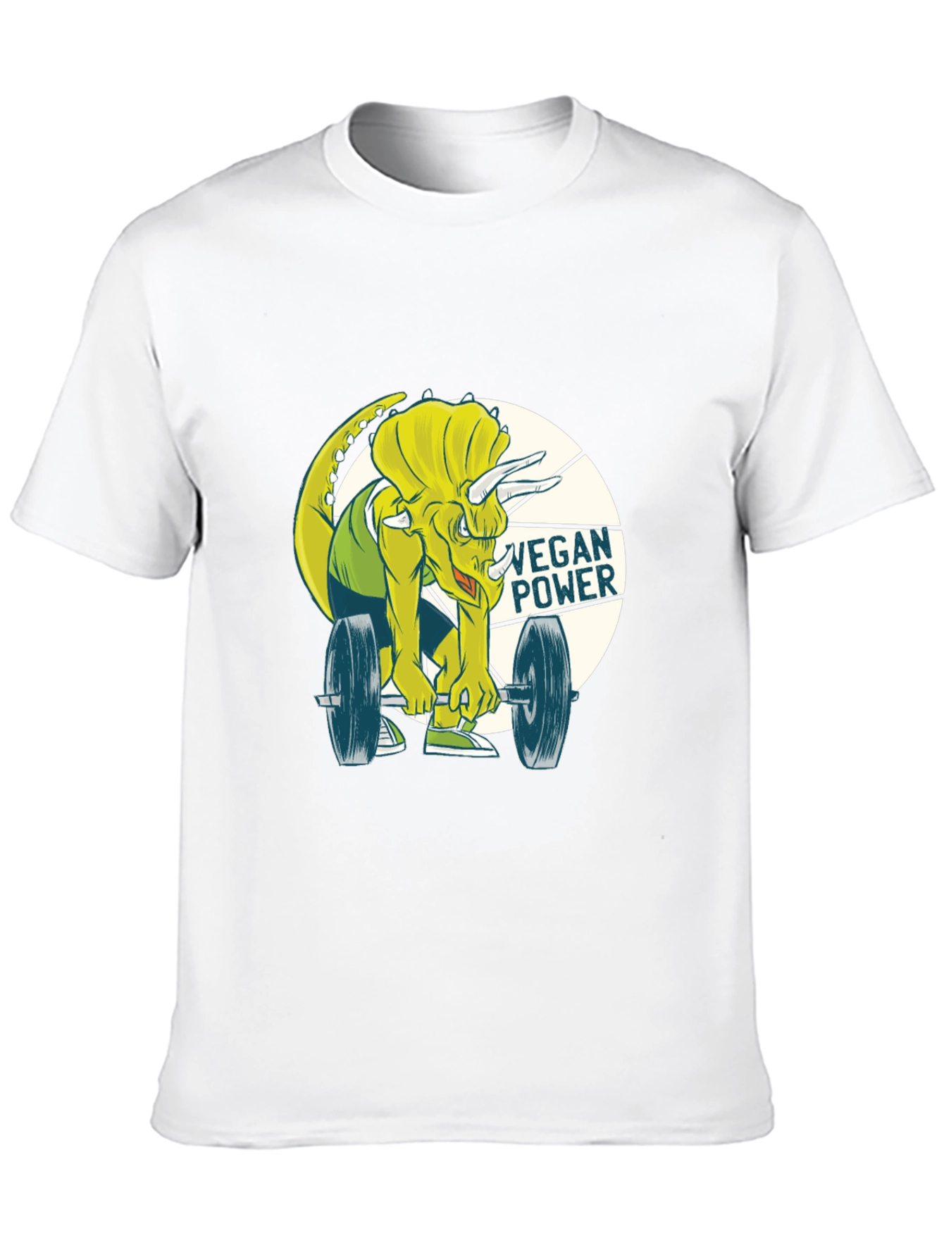 Vegan Power Dinosaur T-Shirt