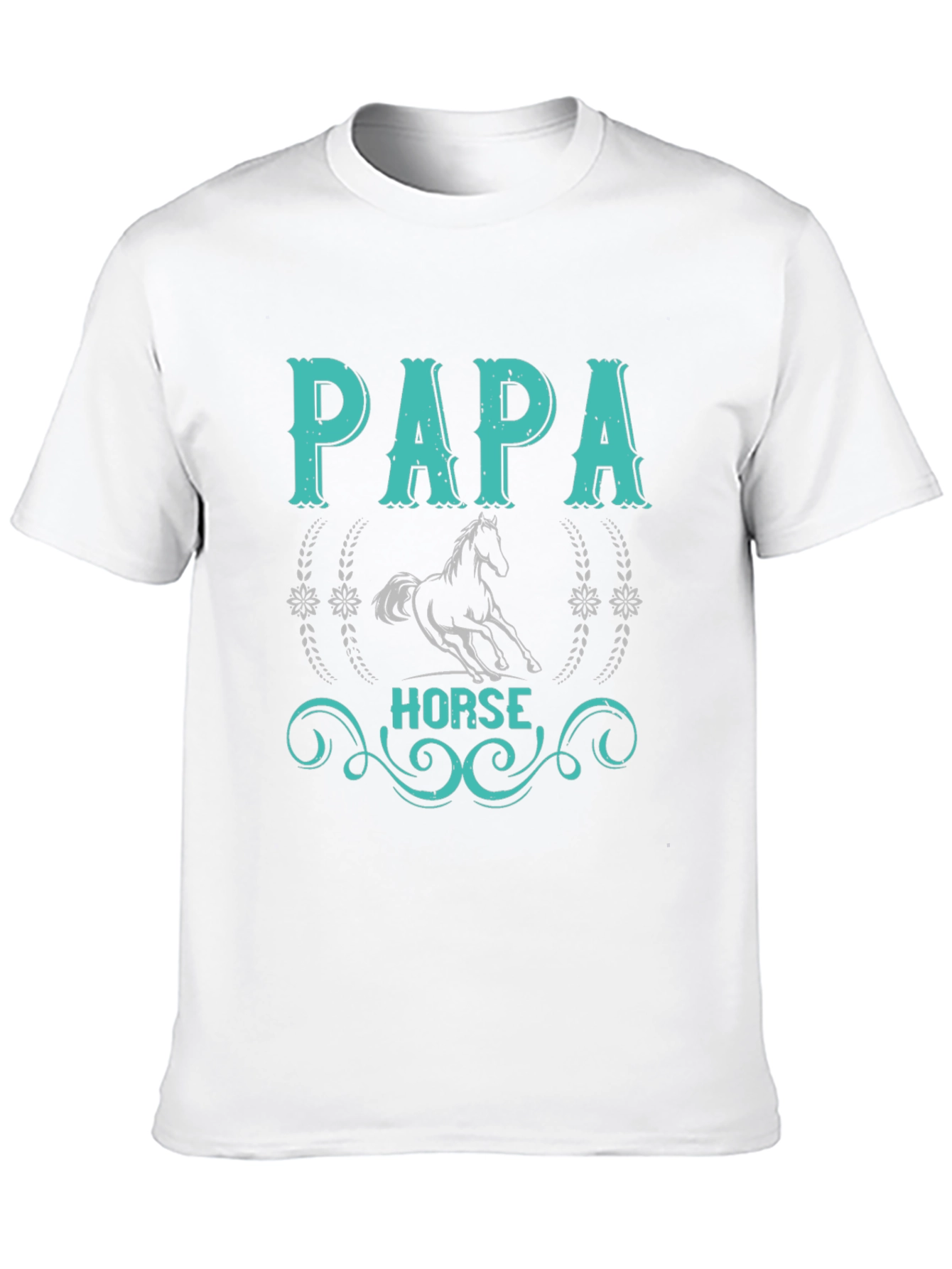 Papa Horse Graphic T-Shirt