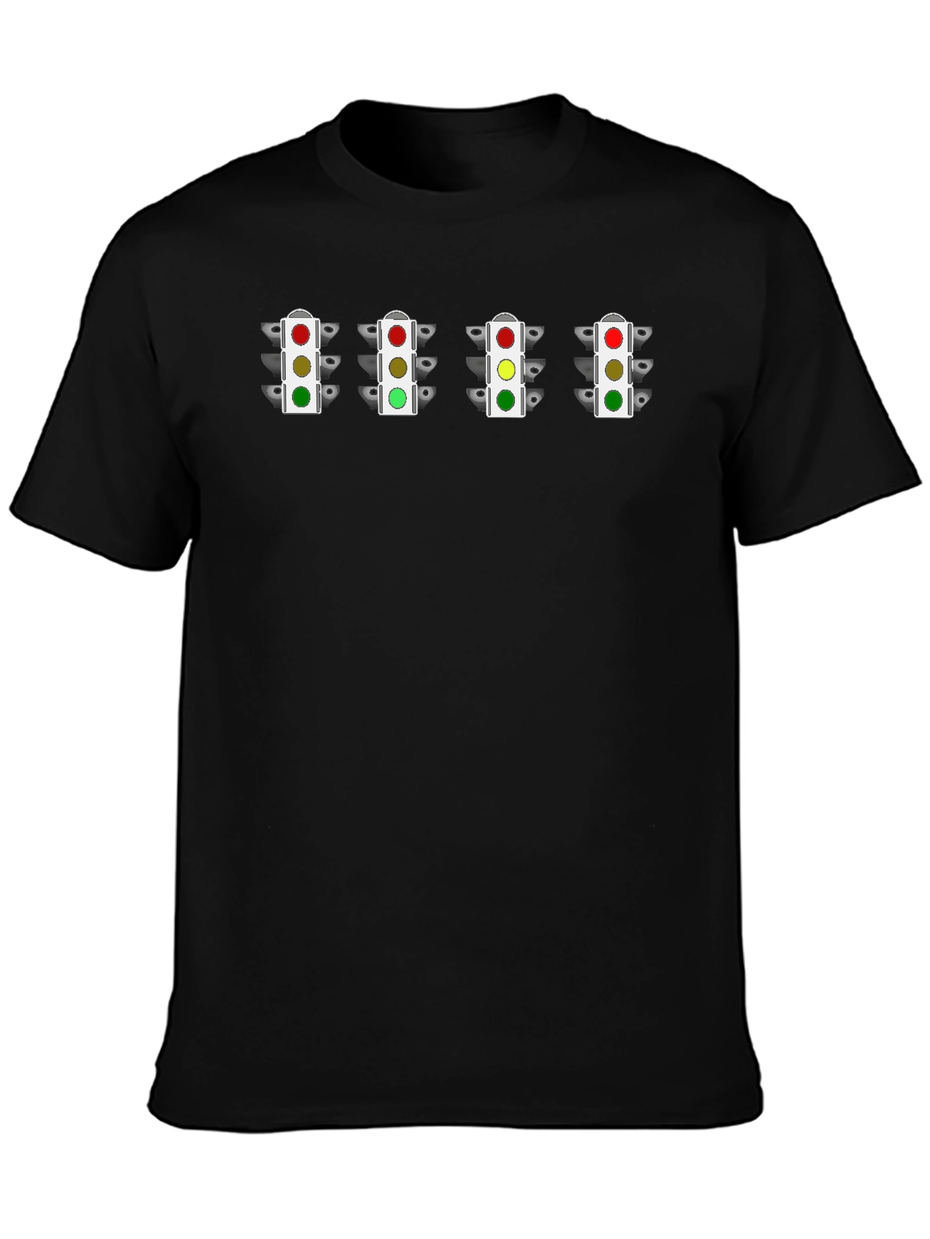 Traffic Light T-Shirt - Stay Visible & Stylish!