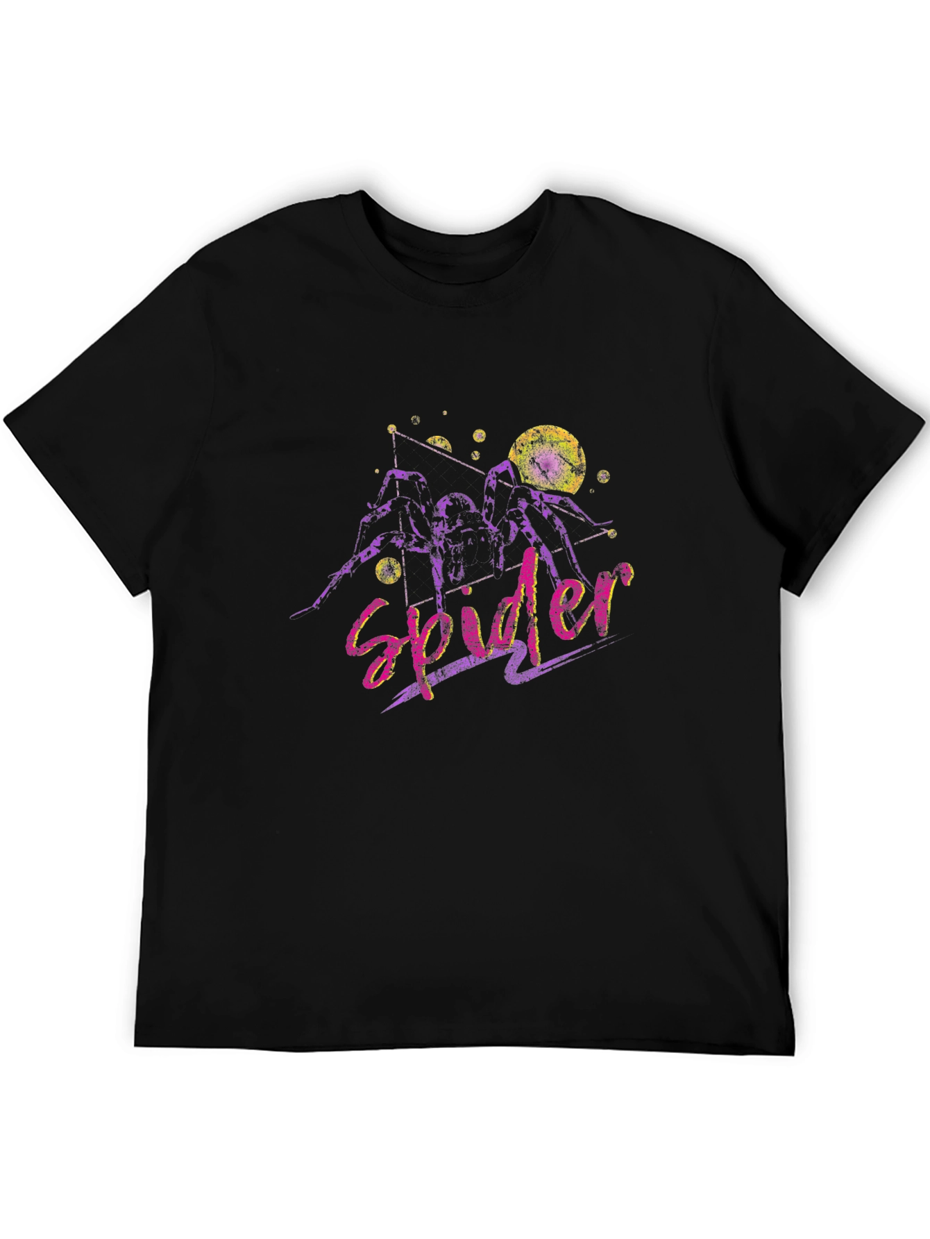 Spider Graphic Black T-Shirt