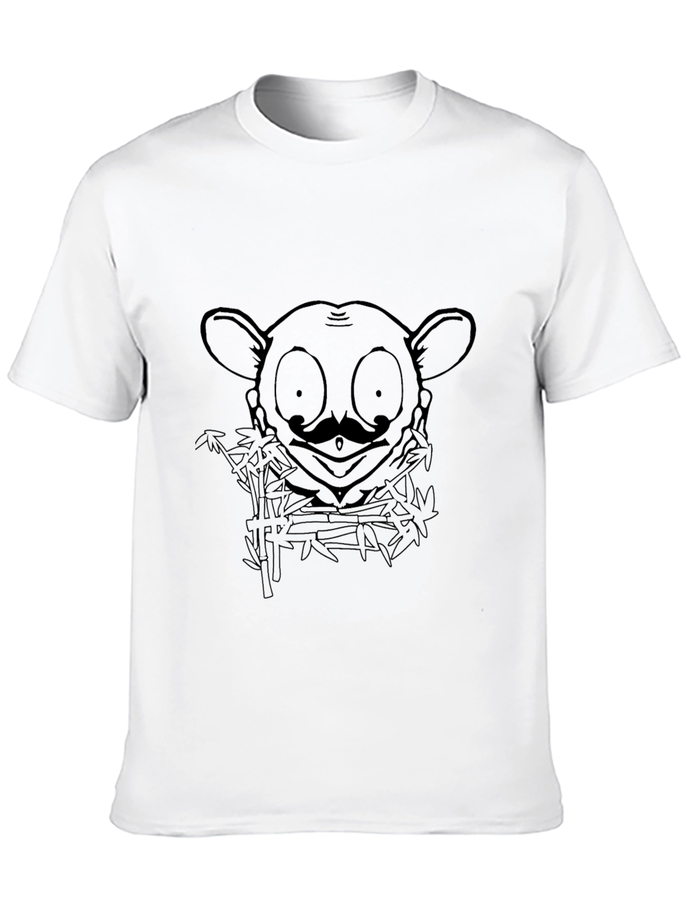 Lemur Design Black T-Shirt