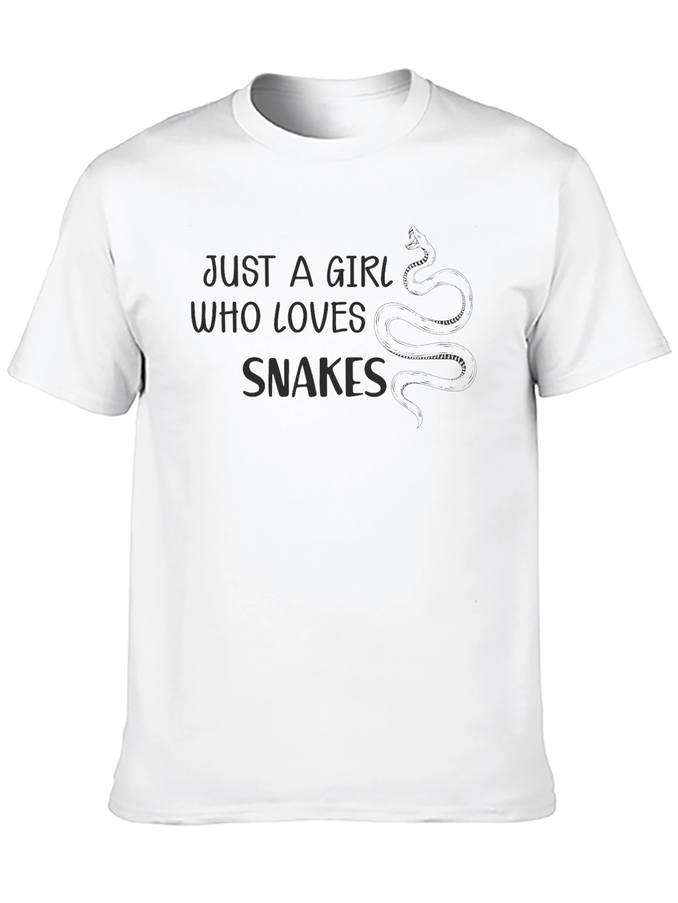 Just a Girl Who Loves Snakes T-Shirt