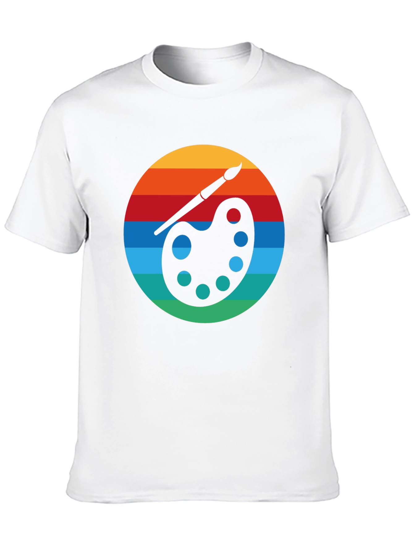 Retro Artist Palette Graphic Tee