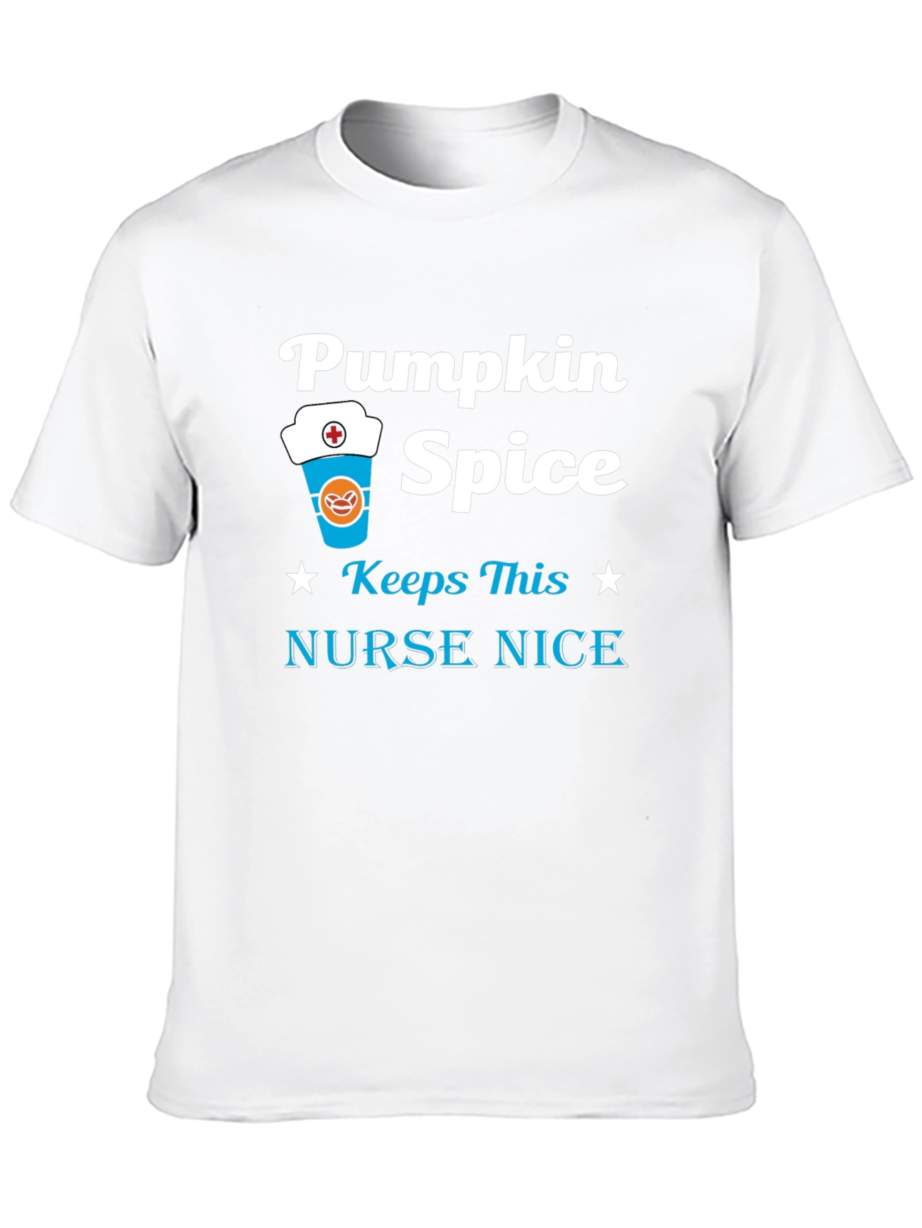 Pumpkin Spice Nurse T-Shirt - Fall Apparel