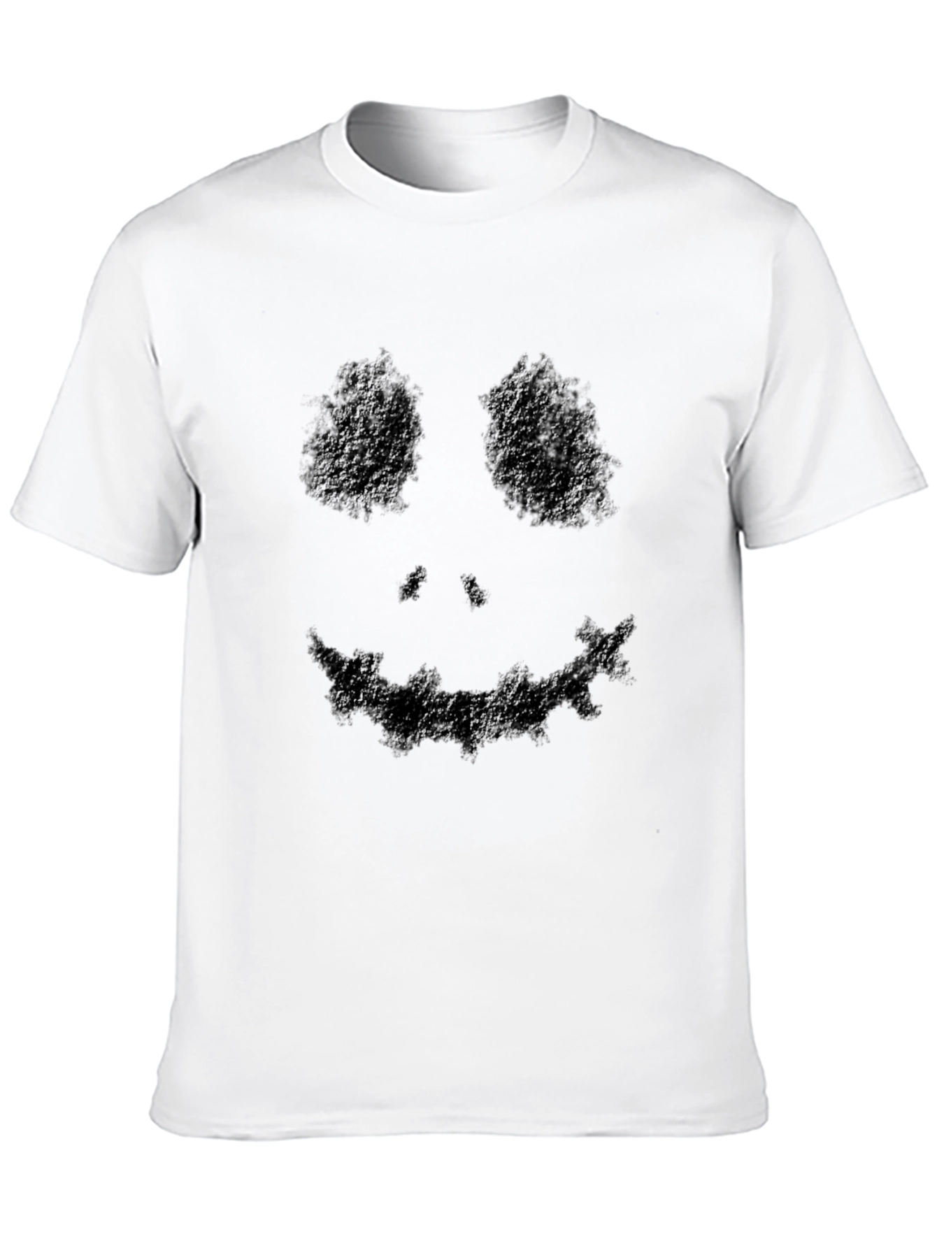 Dark Smile Graphic Tee - Mens Black T-Shirt
