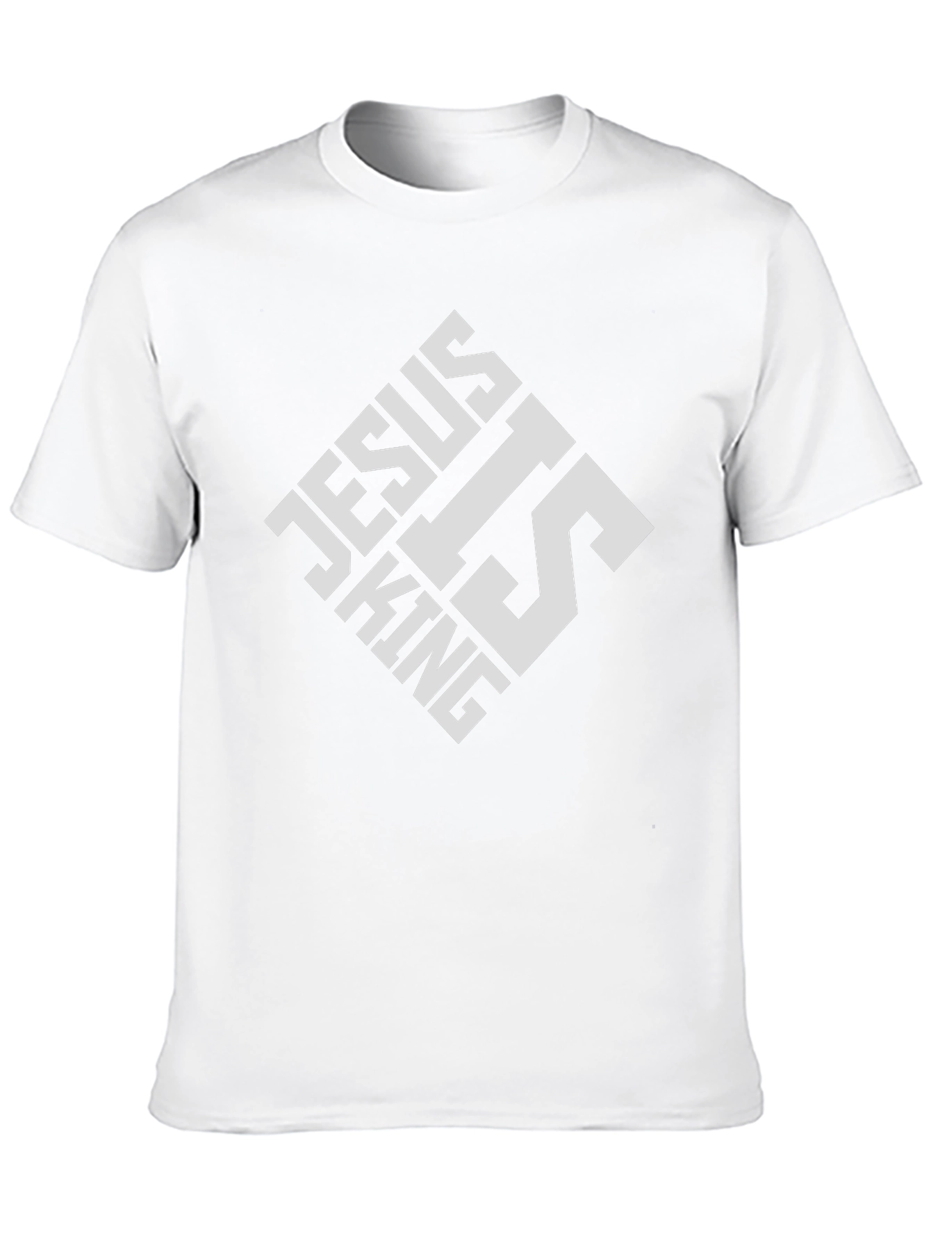 Jesus is King Black T-Shirt