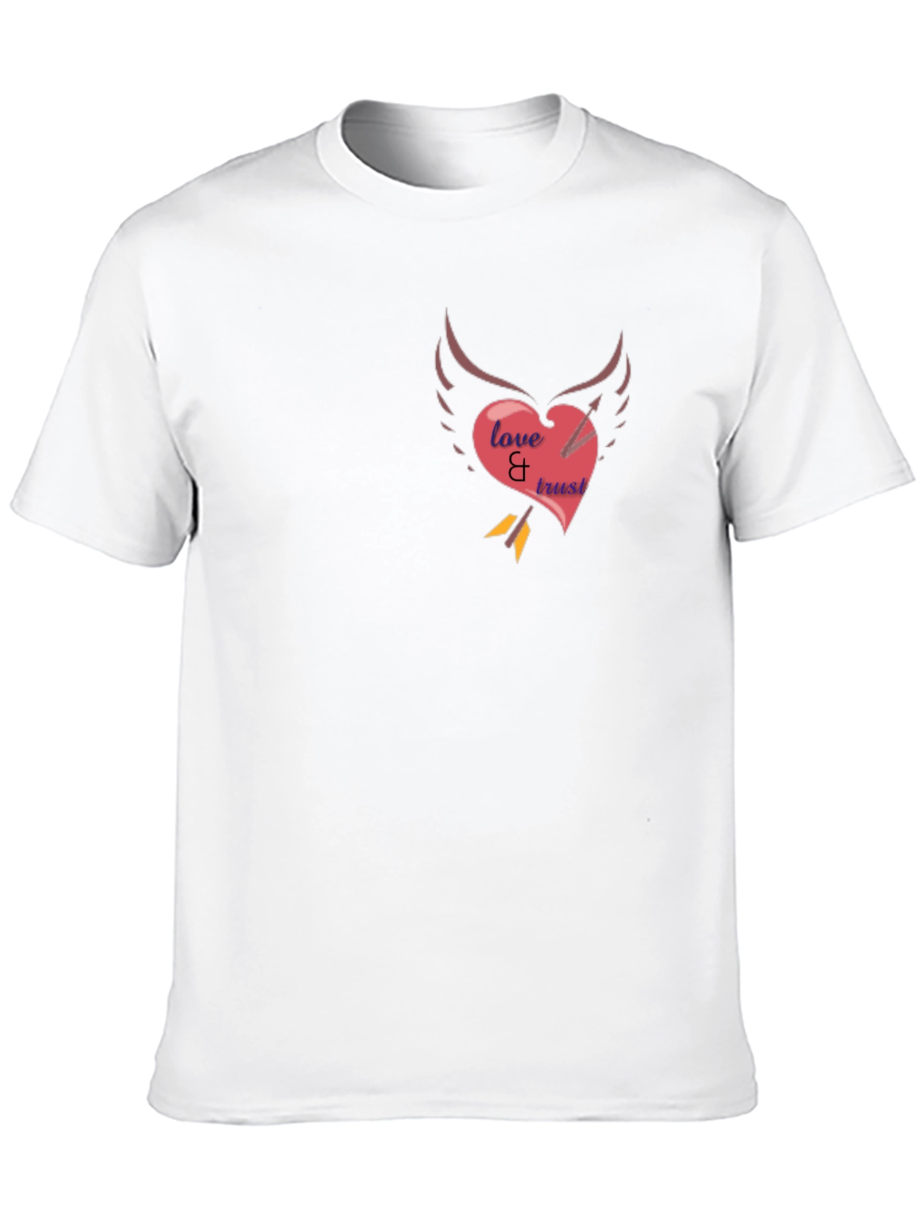 Love & Trust Heart Arrow Tee