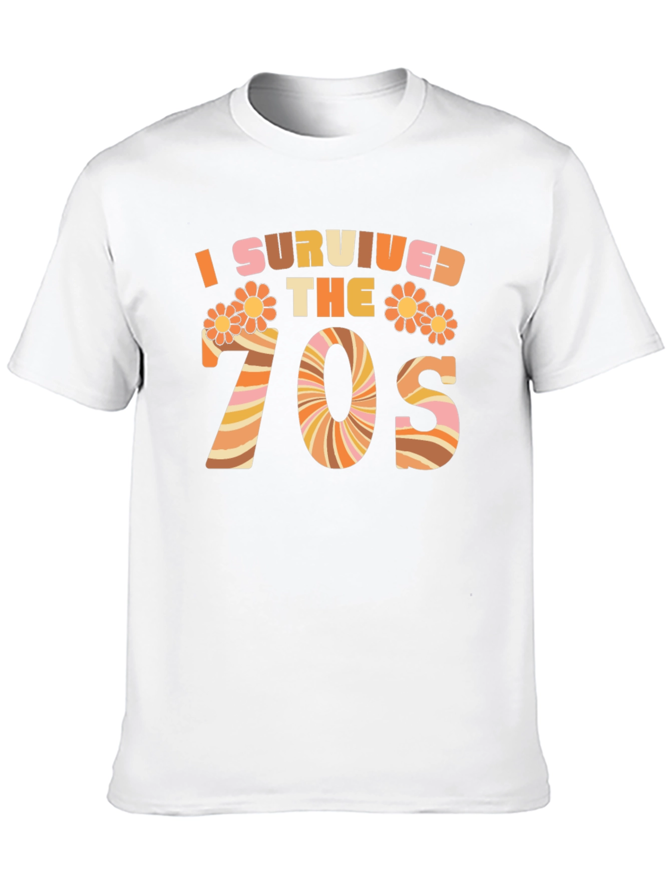 I Survived the 70s Retro Graphic Tee
