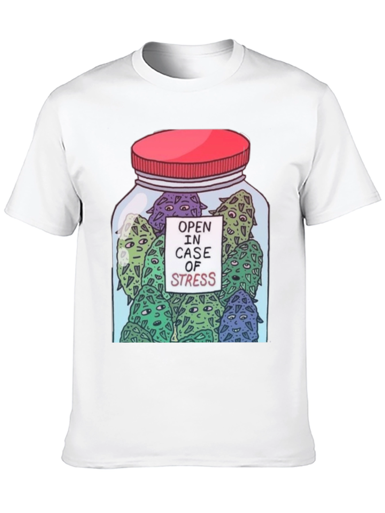 Open In Case Of Stress Graphic T-Shirt