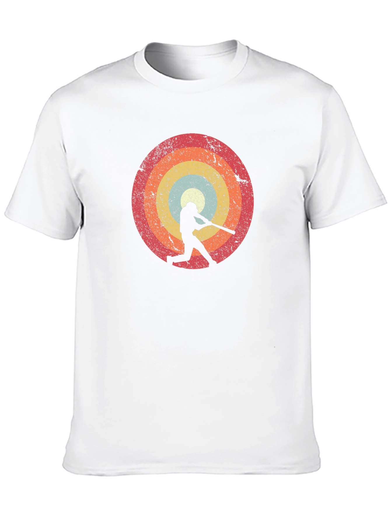 Retro Baseball Silhouette T-Shirt