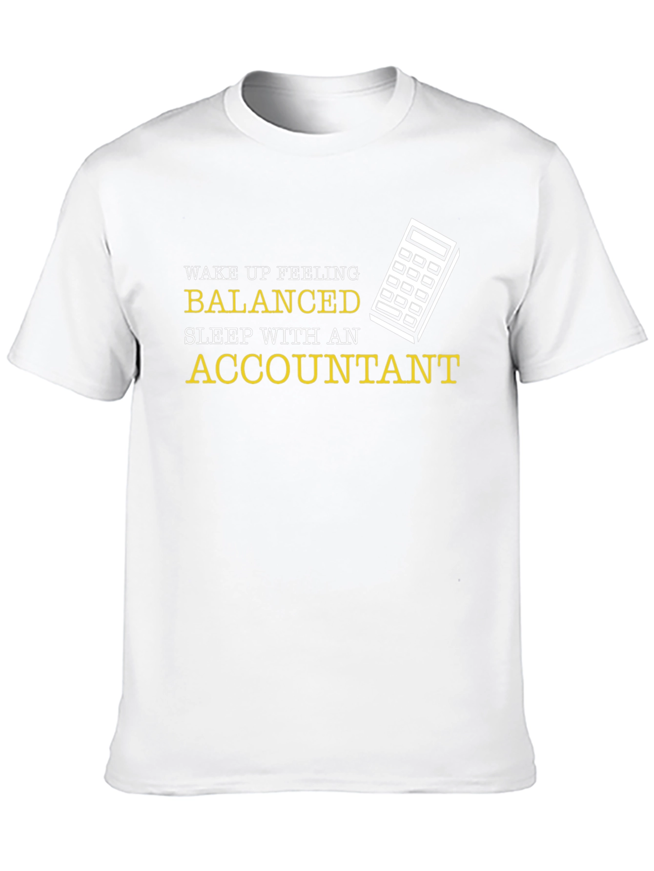Balanced Accountant Graphic T-Shirt