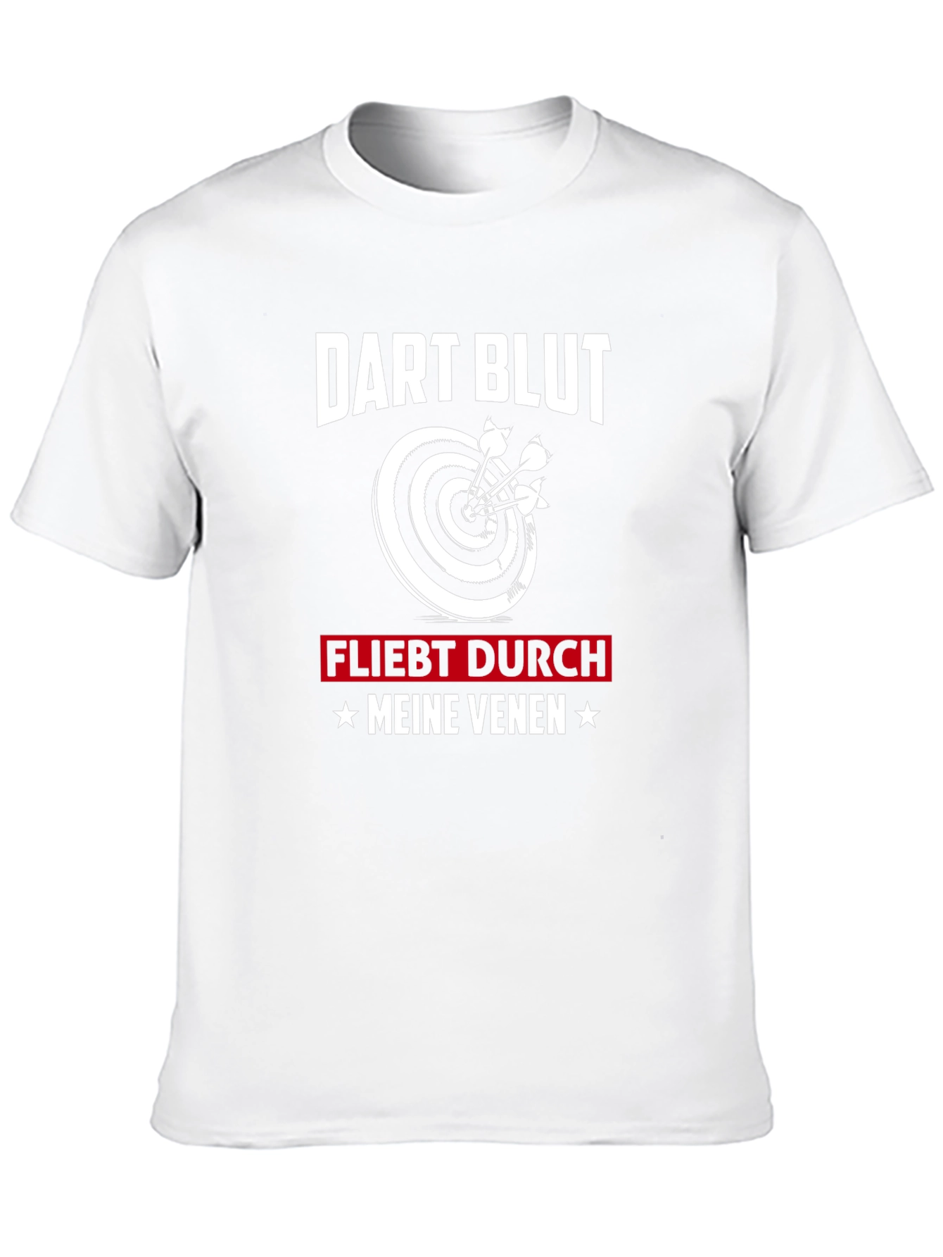 Dart Blut Fliesst T-Shirt - Dart Player Tee