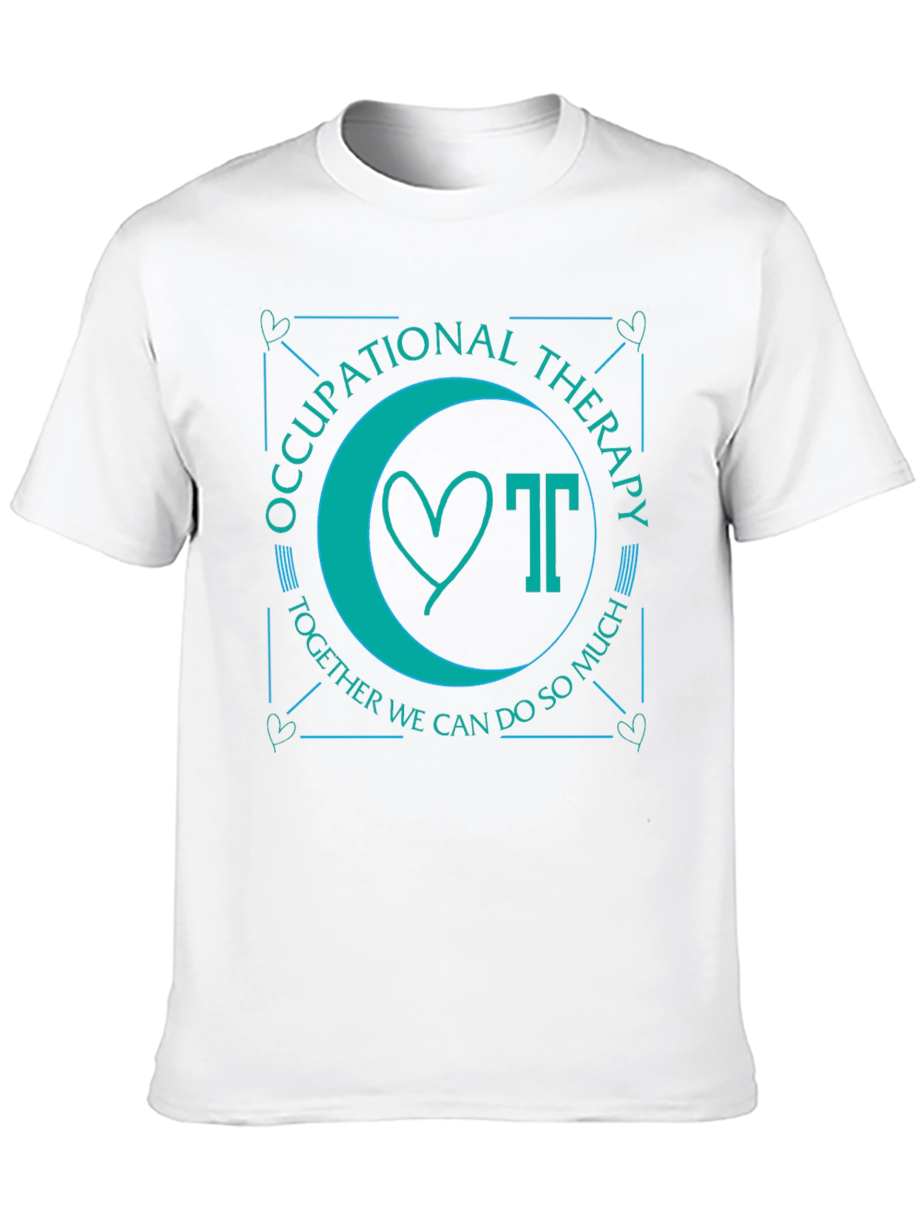 Occupational Therapy T-Shirt: Heart & OT Together