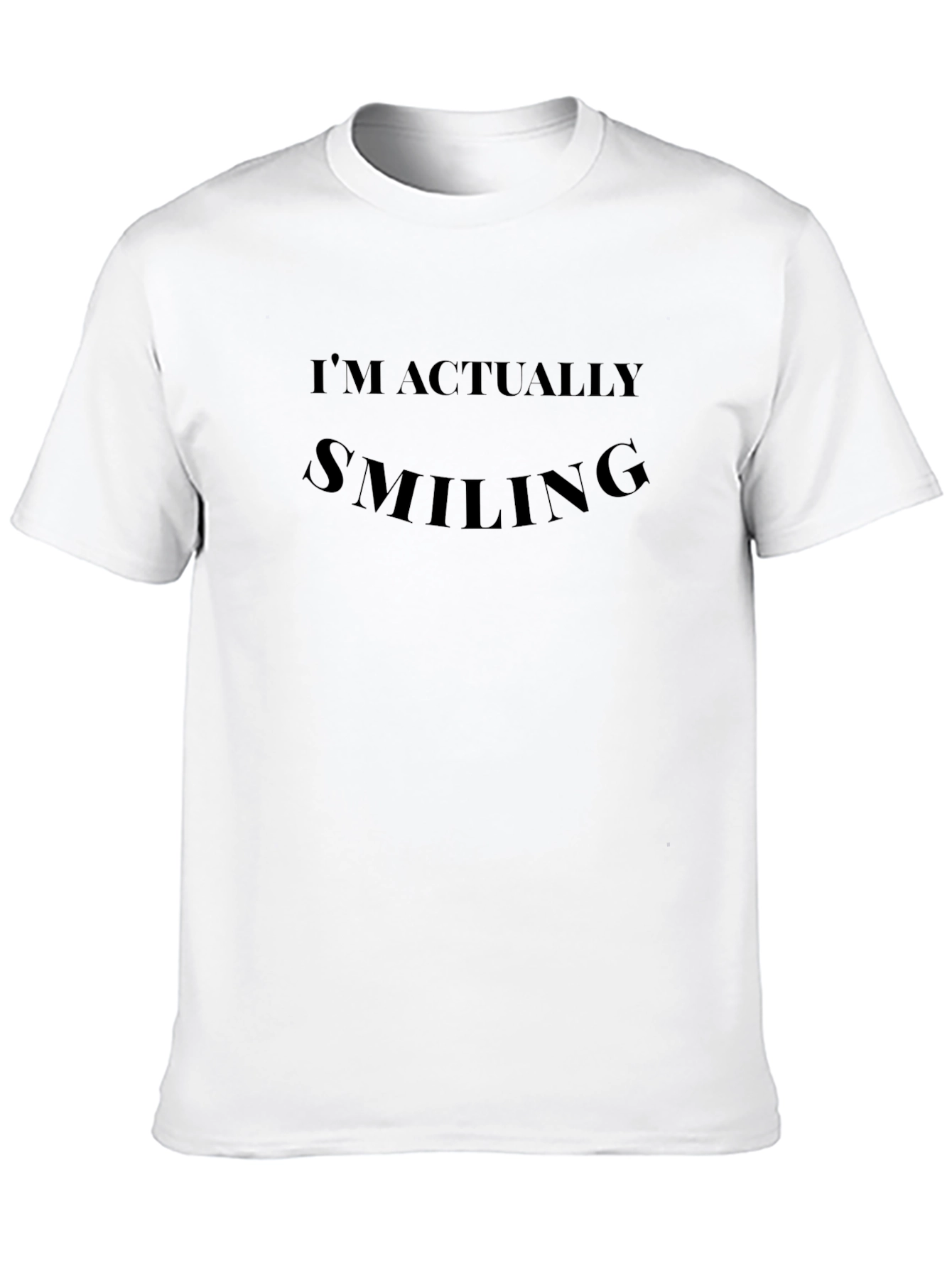 Smiling T-Shirt: Express Yourself Without Saying a Word!