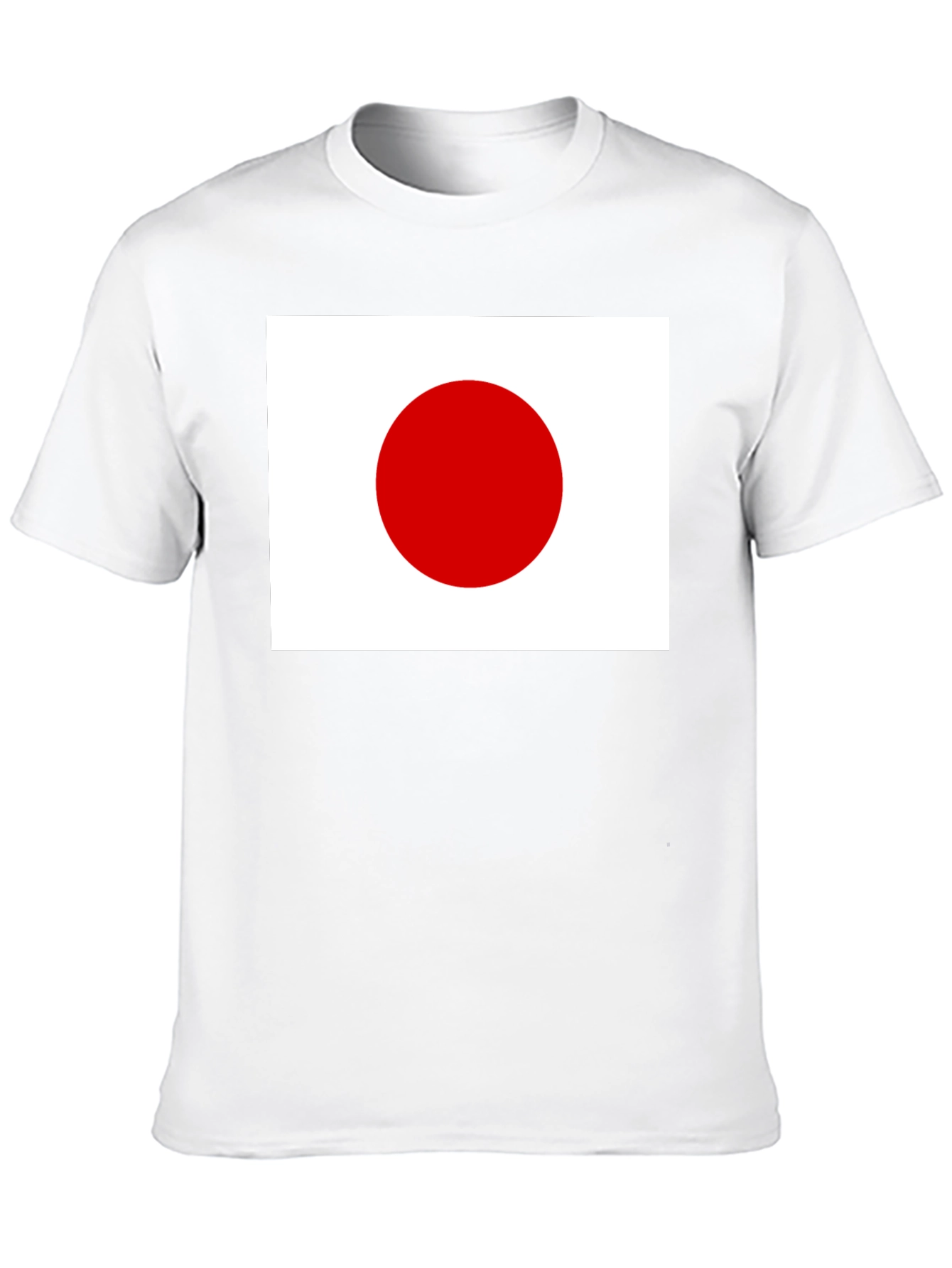 Japan Flag Graphic T-Shirt - Black Cotton Tee