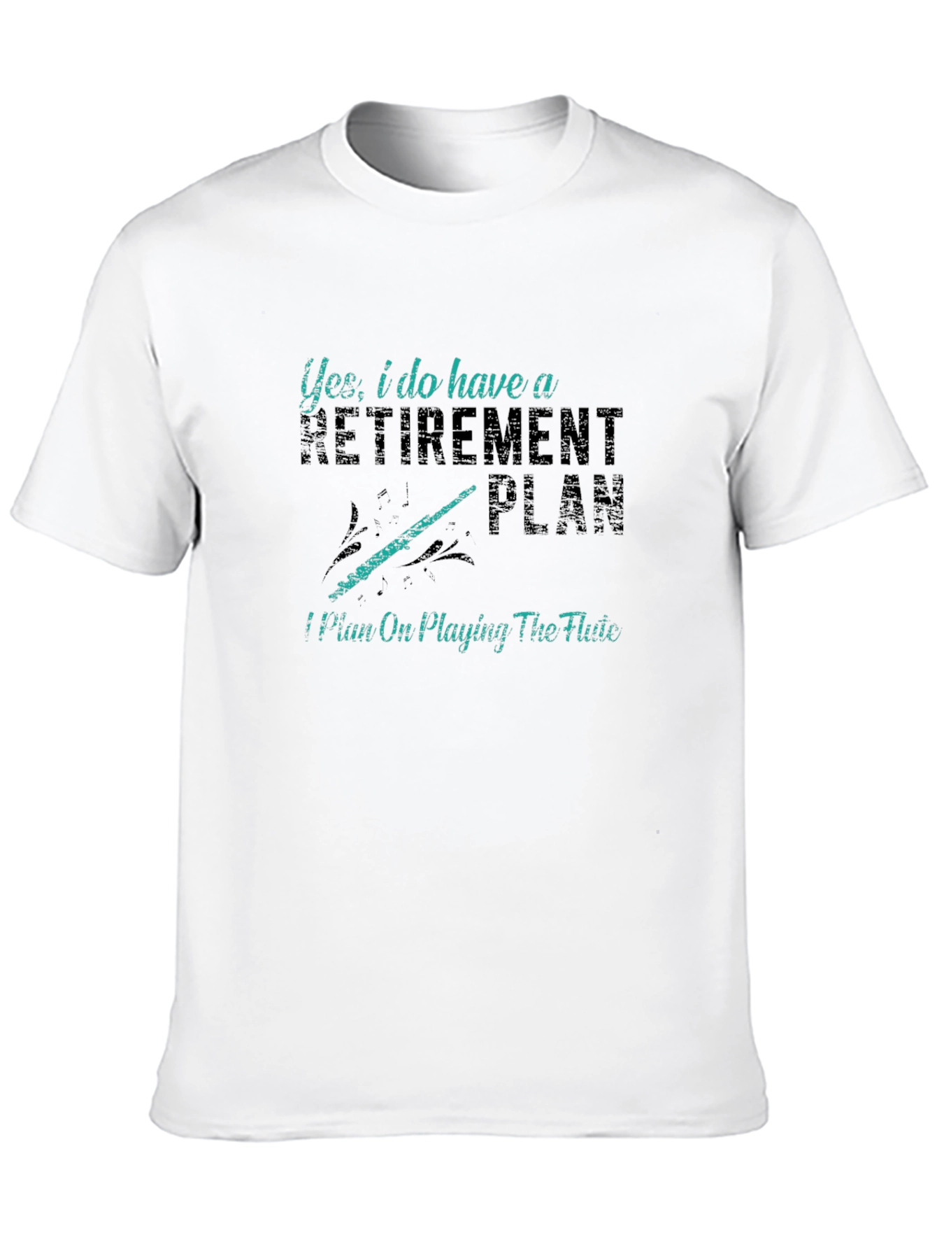 Flute Retirement Plan T-Shirt