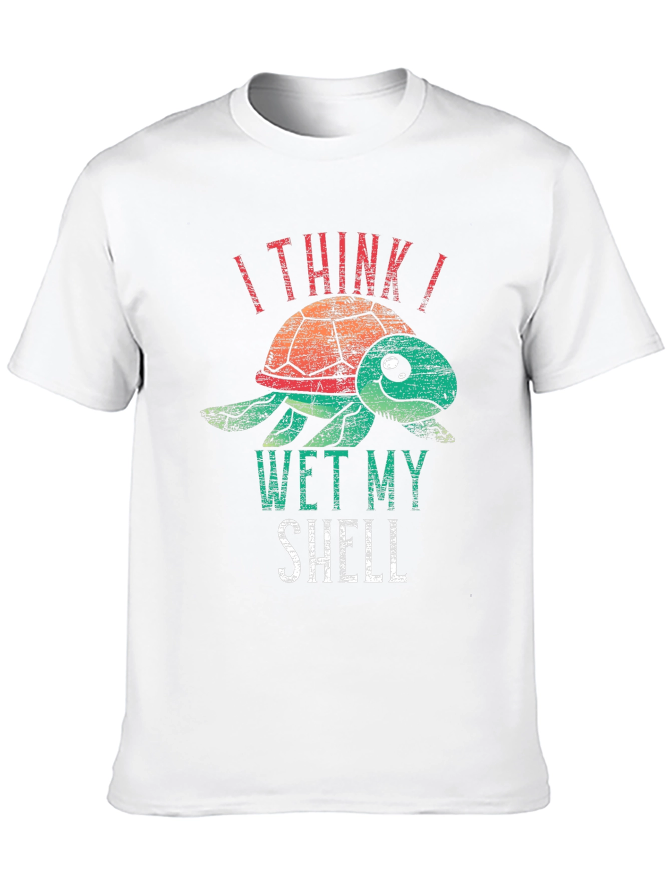 I Think I Wet My Shell Turtle T-Shirt