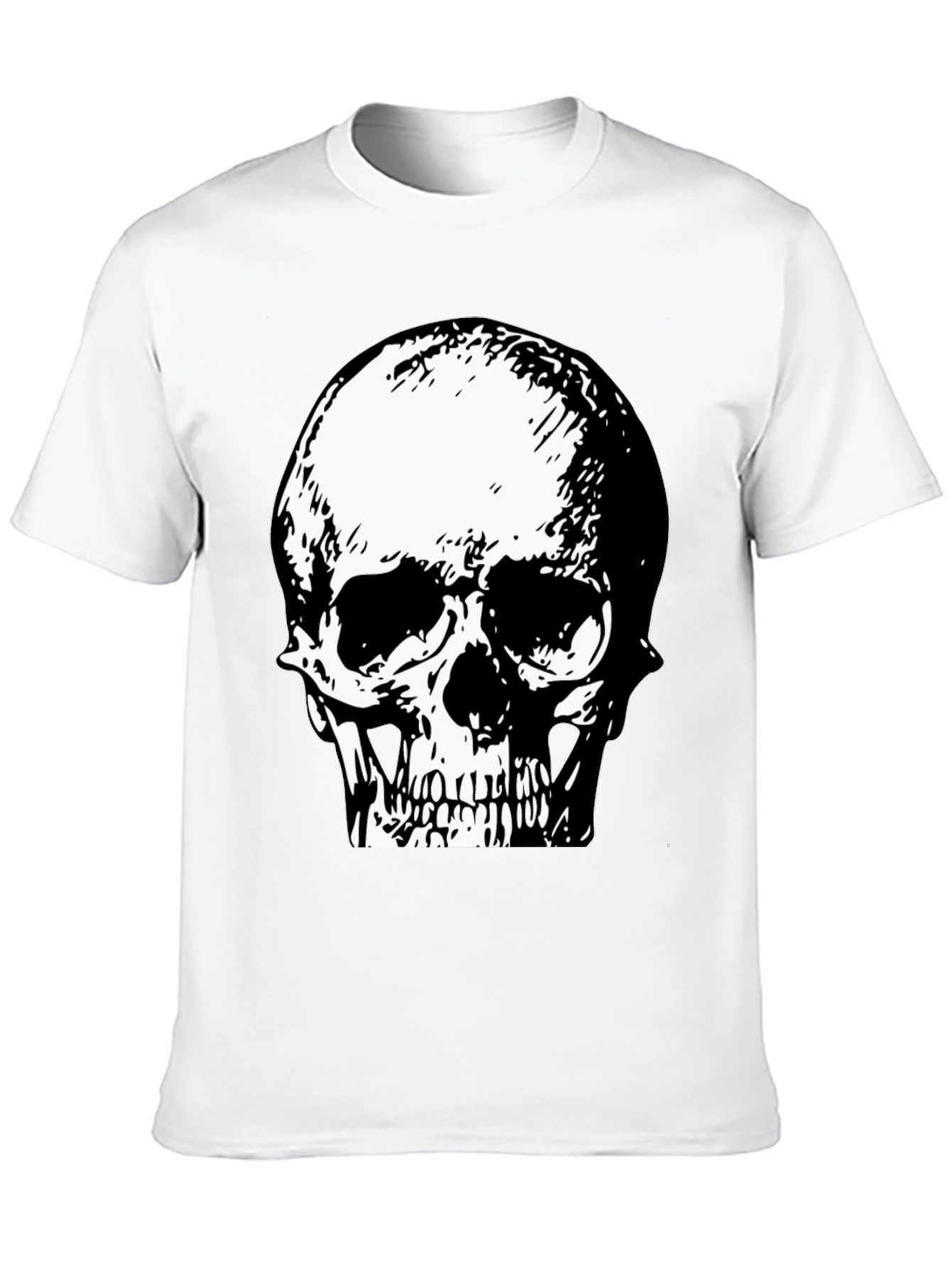 Skull Graphic T-Shirt - Black