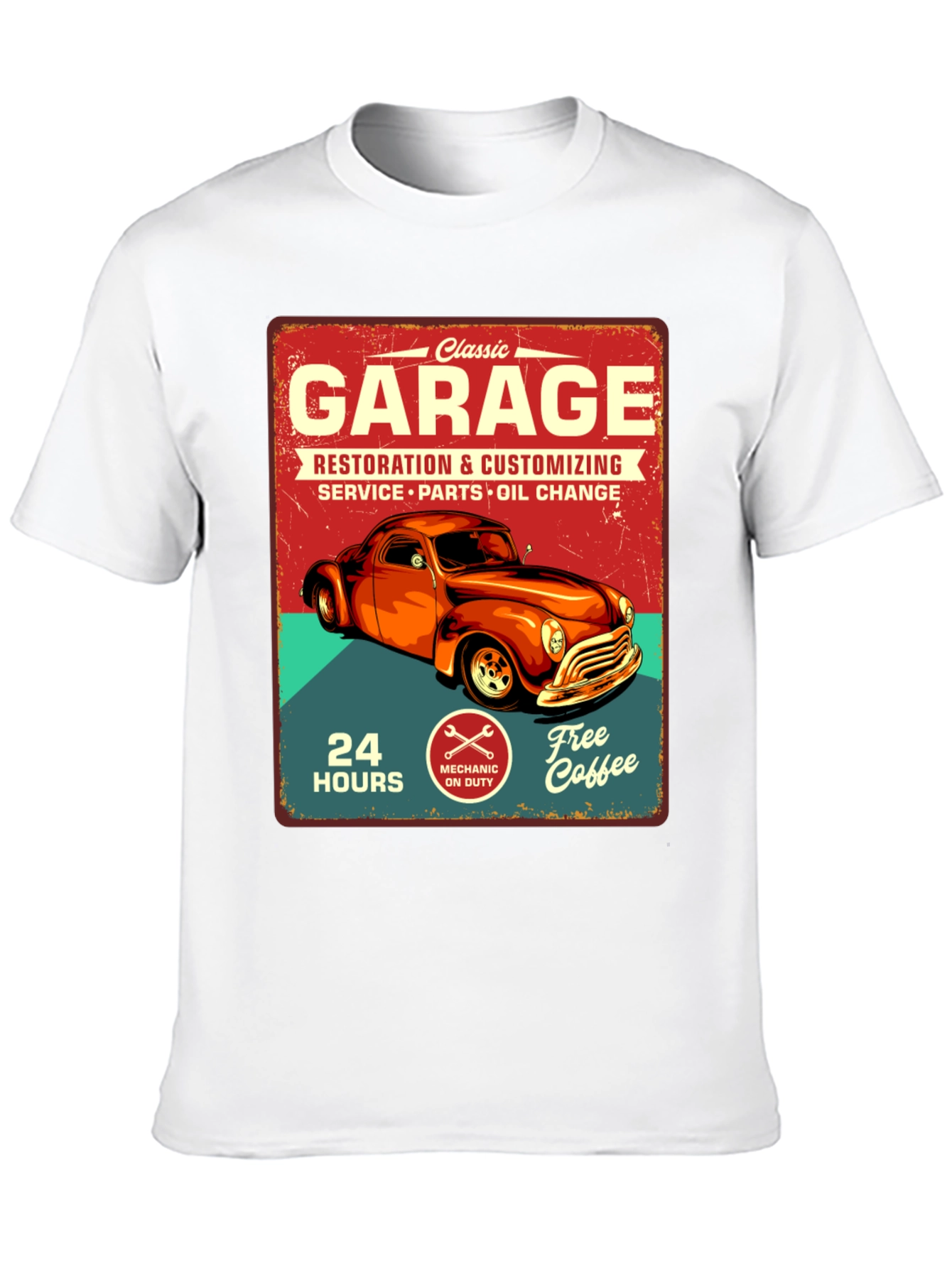 Classic Garage Retro Graphic T-Shirt