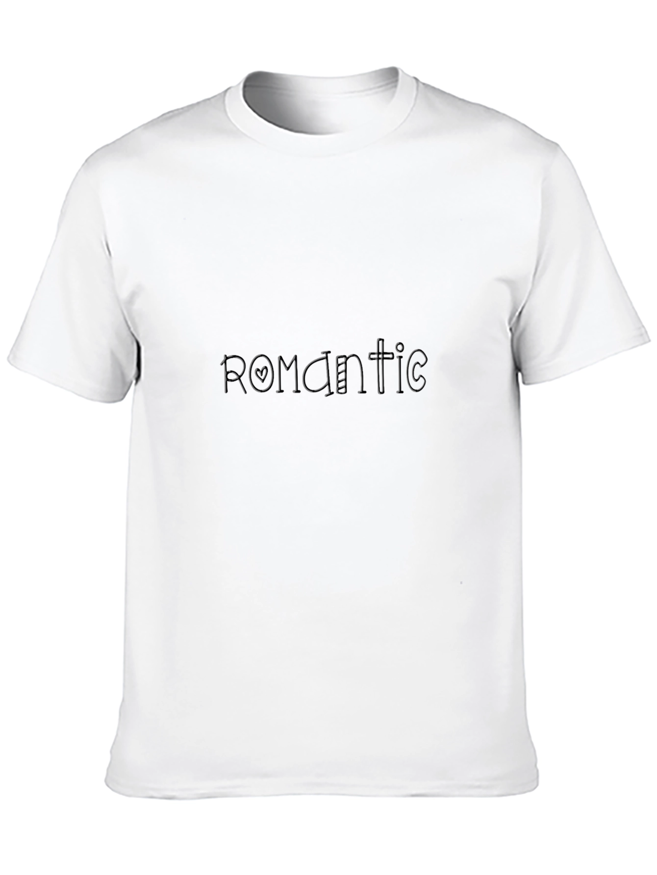 Romantic Black T-Shirt: Stylish Comfort