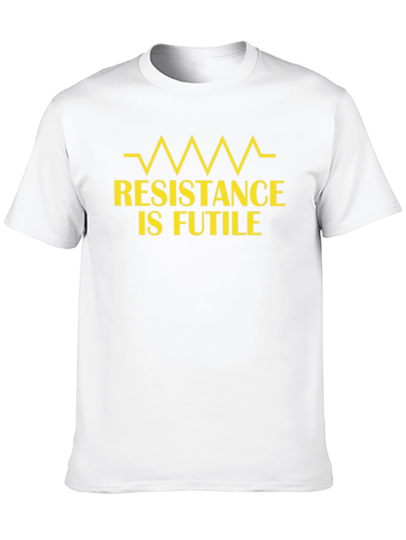 Resistance is Futile T-Shirt - Bold Graphic Tee