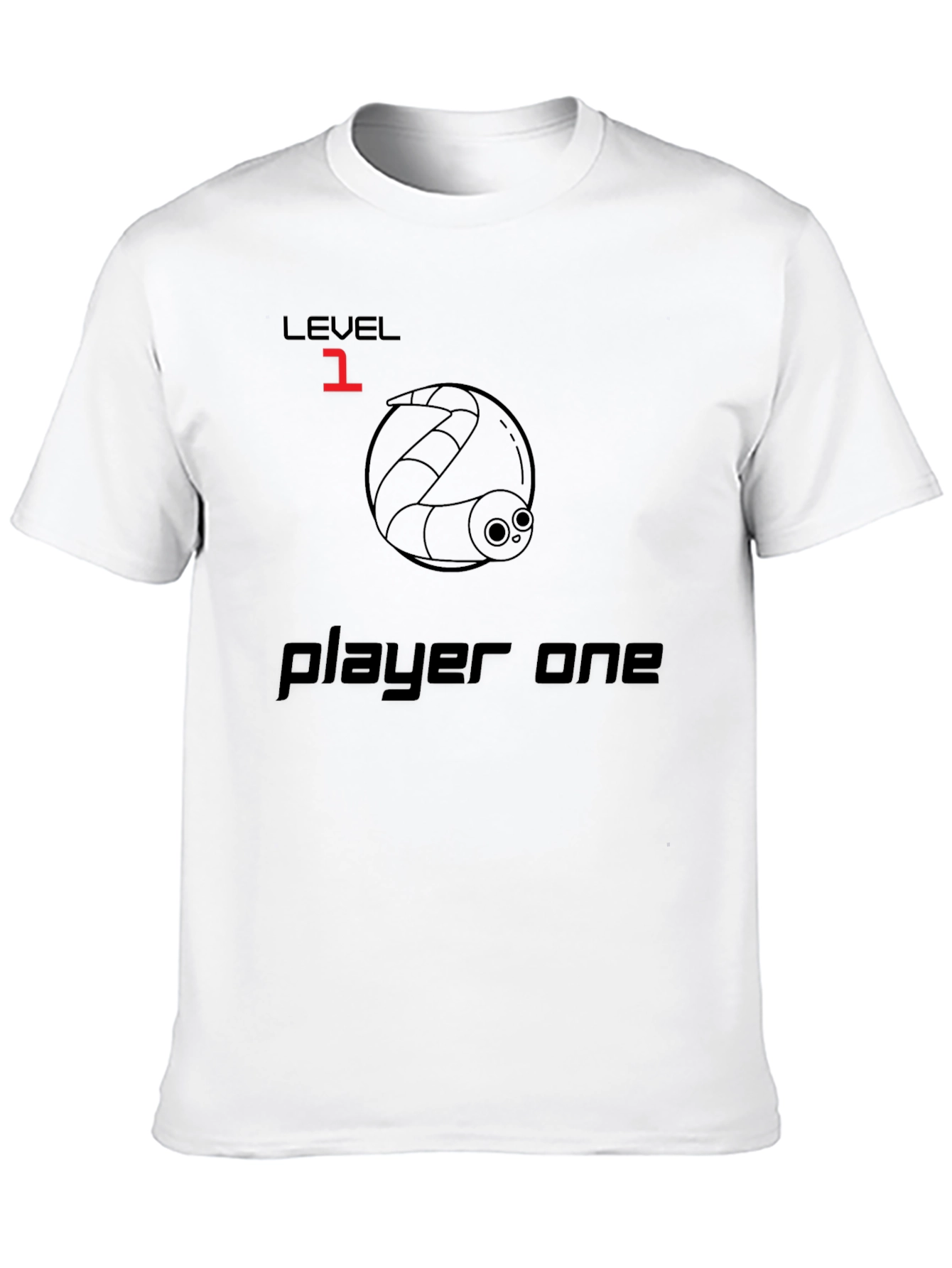 Level 1 Player One Black T-Shirt