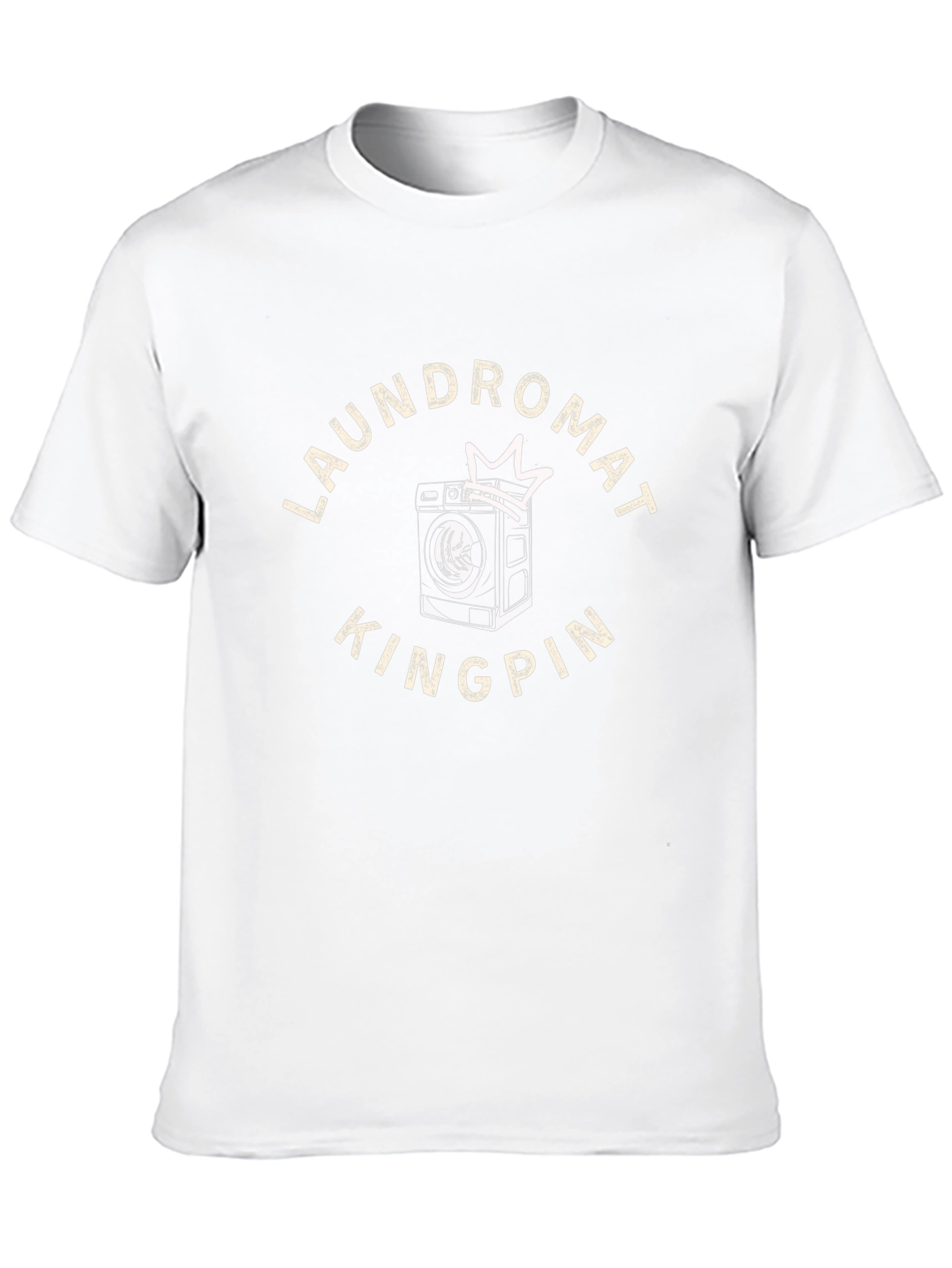 Laundromat Kingpin Graphic Tee - Black Cotton T-Shirt