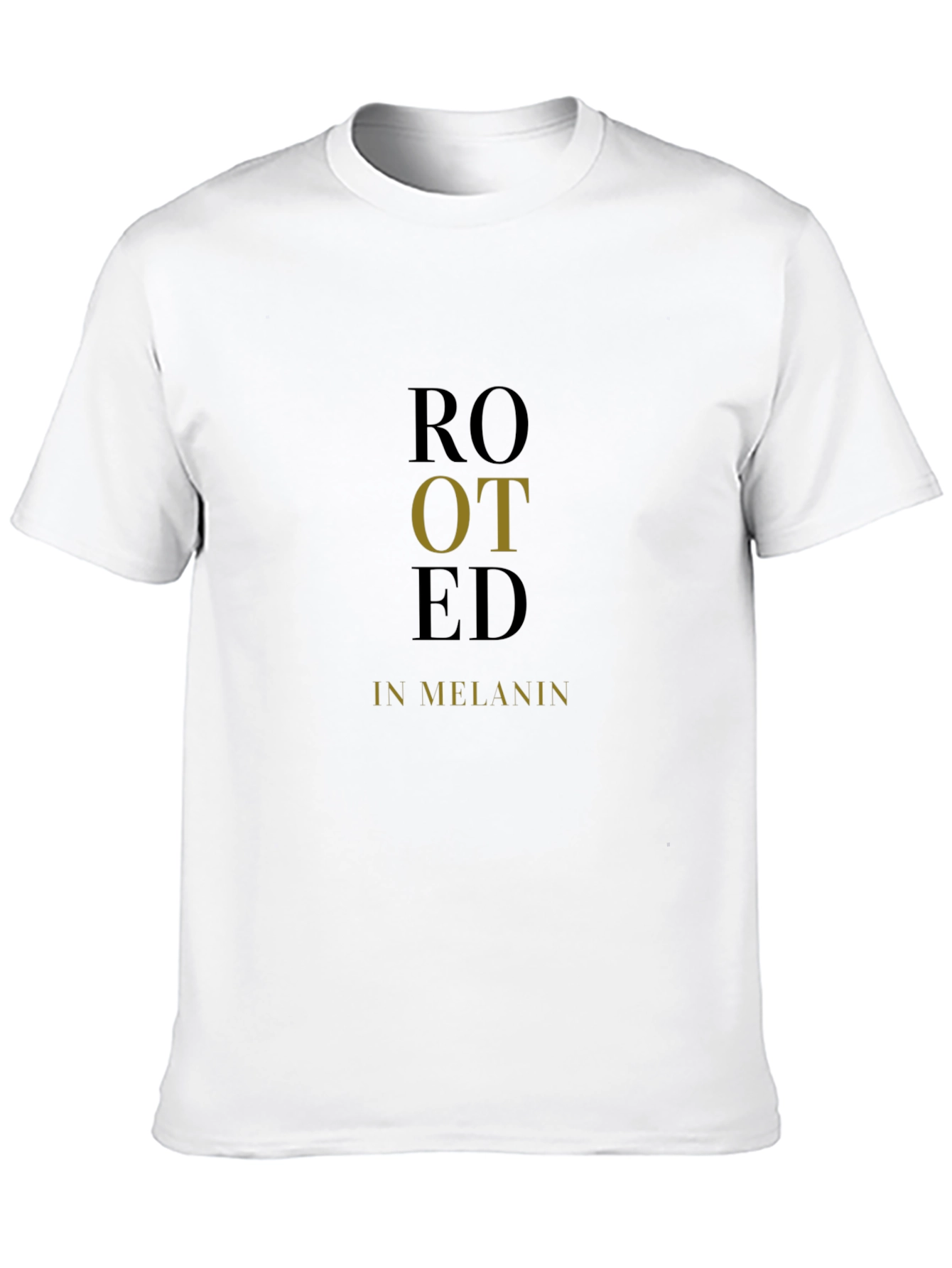 Rooted In Melanin Graphic Tee - Black