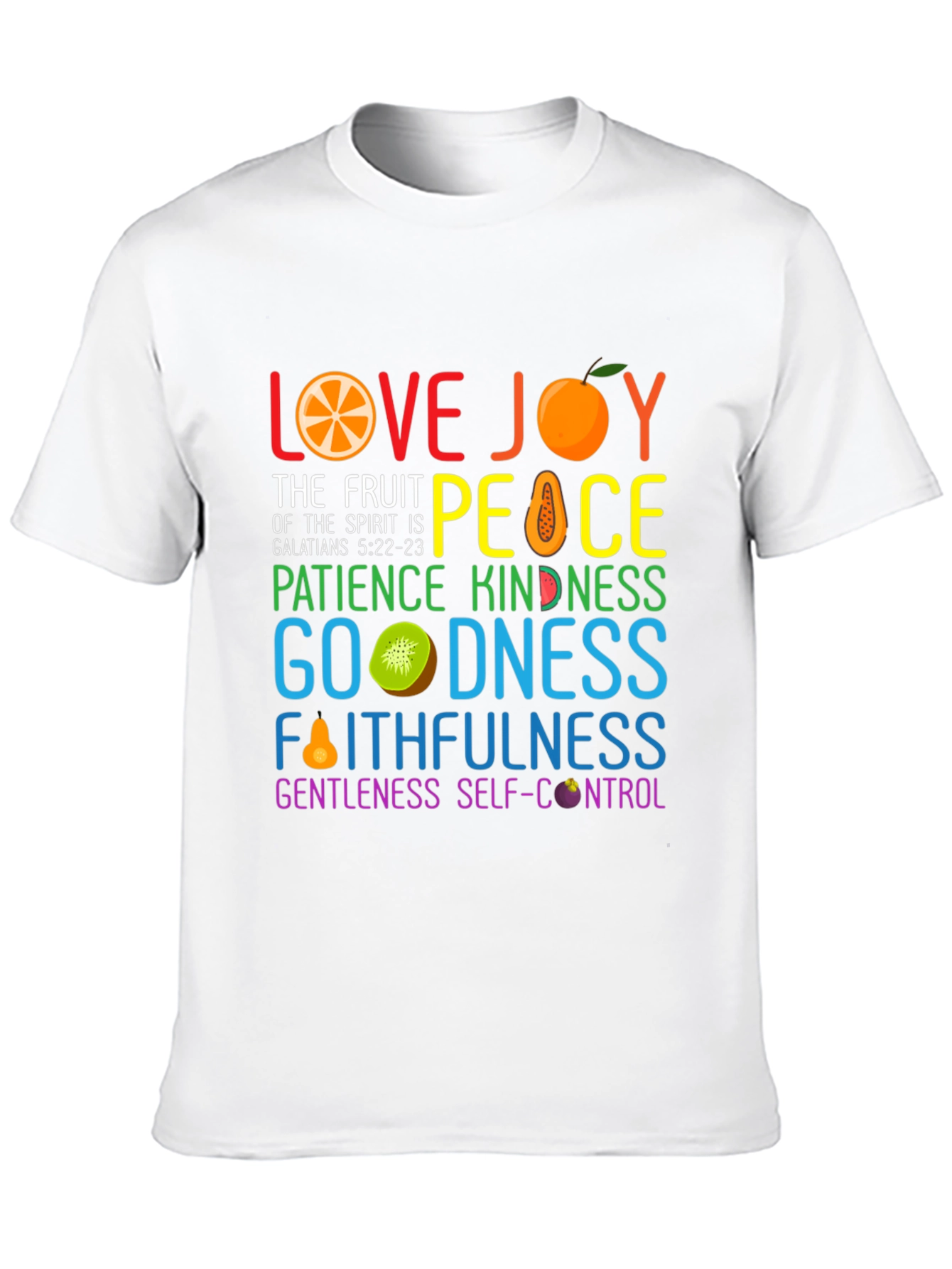 Fruit of the Spirit Graphic Tee - Christian T-Shirt