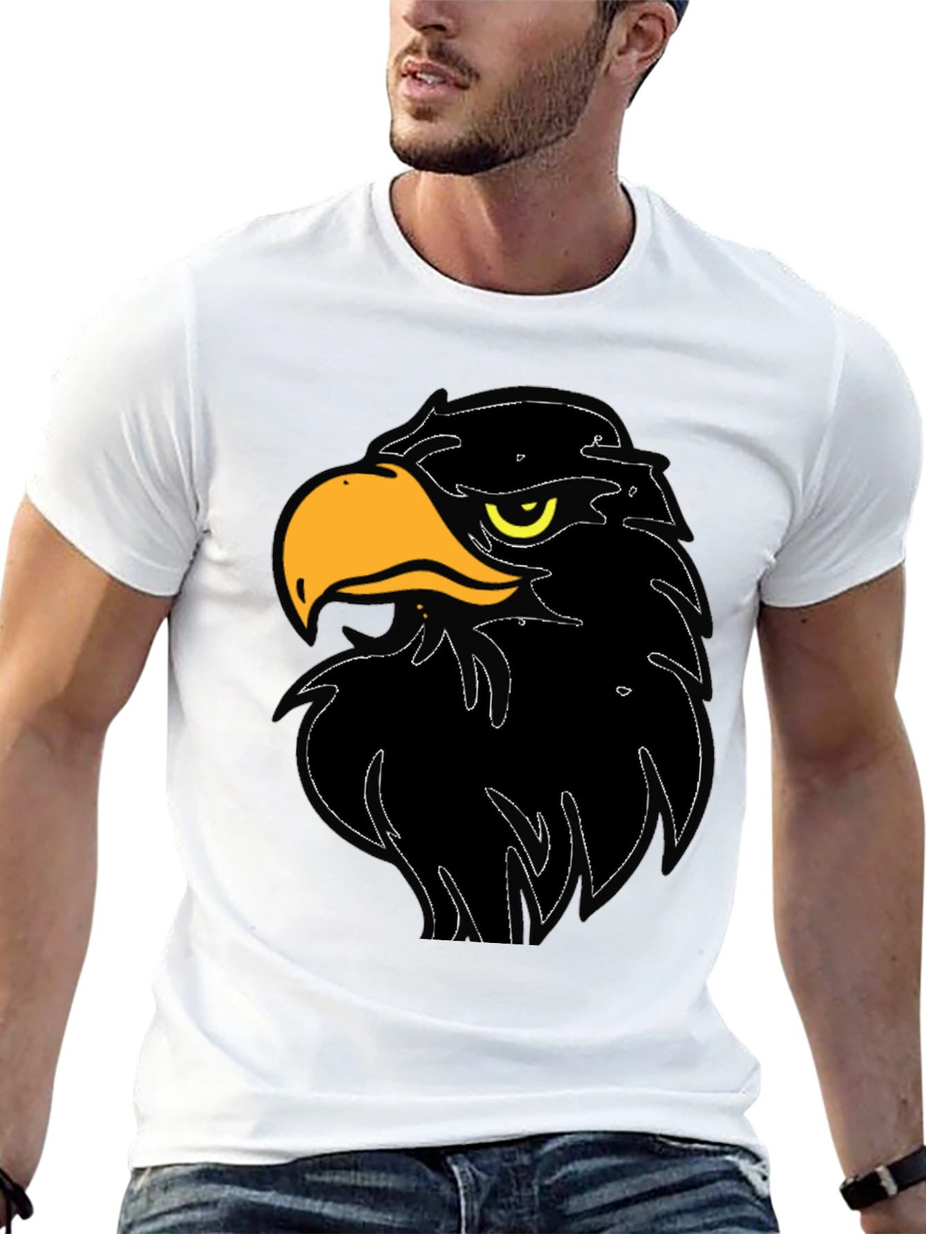 Eagle Graphic Black T-Shirt