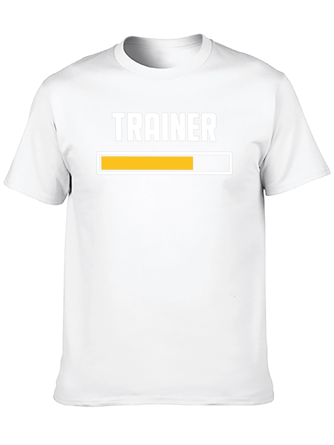 Trainer Mode Loading T-Shirt - Black Cotton Gym Tee