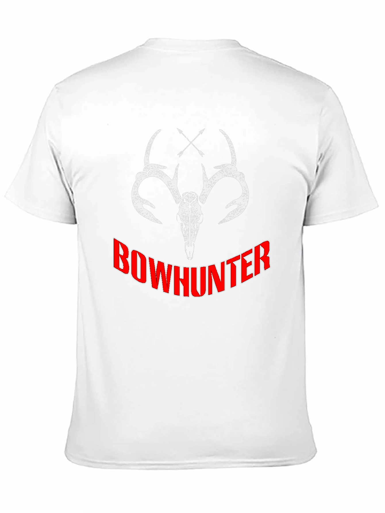 Bowhunter Skull Graphic T-Shirt - Black