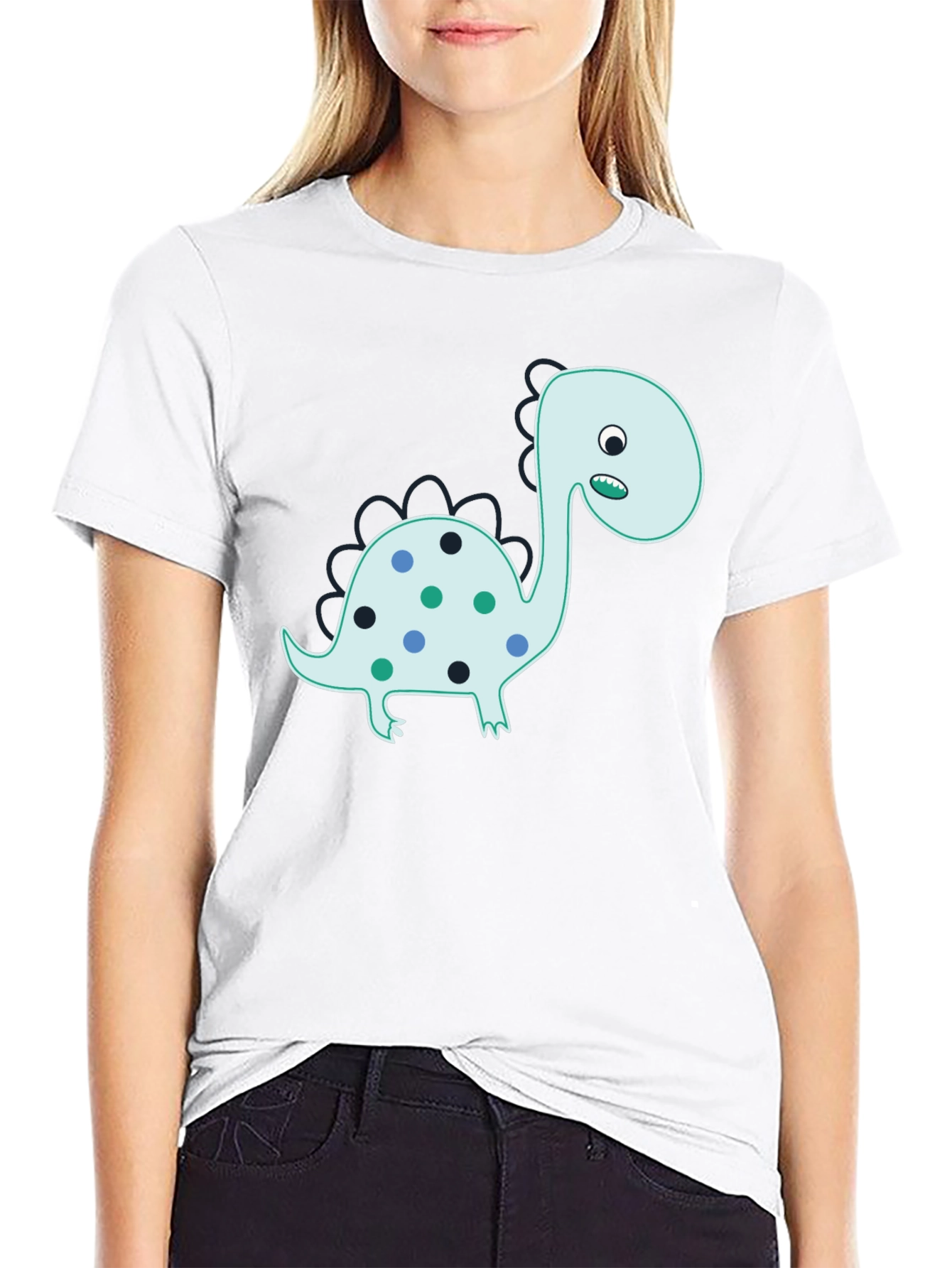 Dino Graphic T-Shirt - Fun & Stylish Black Tee