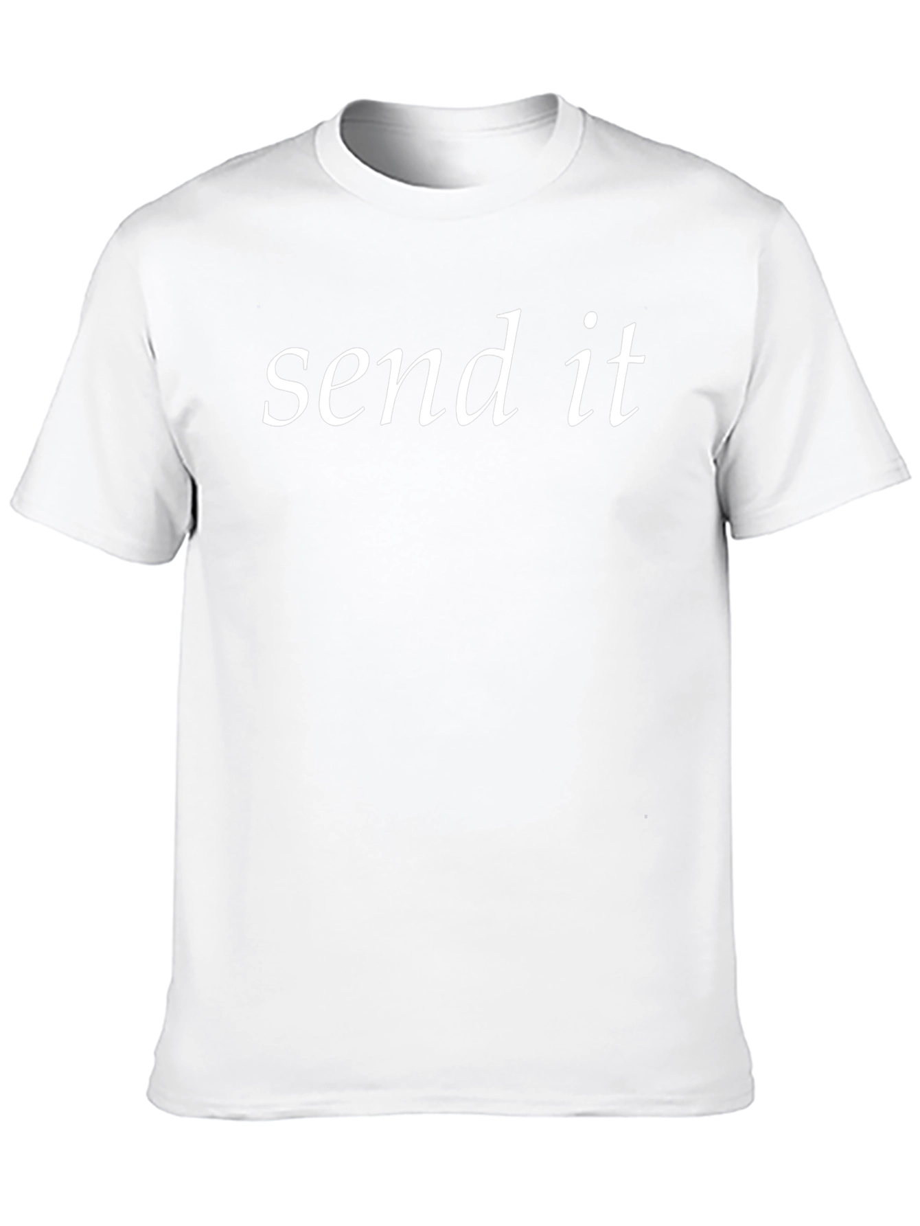 Send It Black T-Shirt - Casual Style
