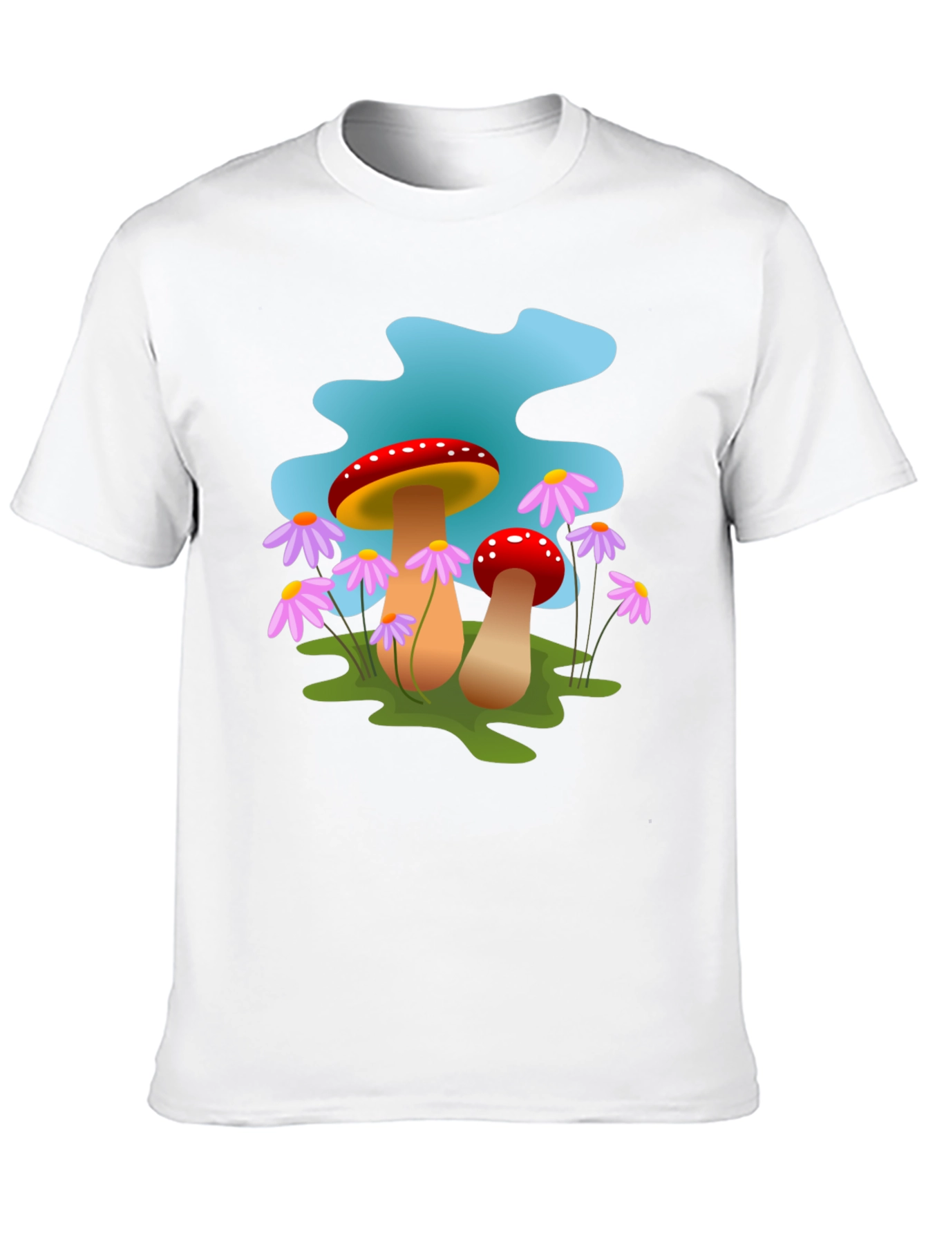 Mushroom Graphic Tee - Whimsical Style