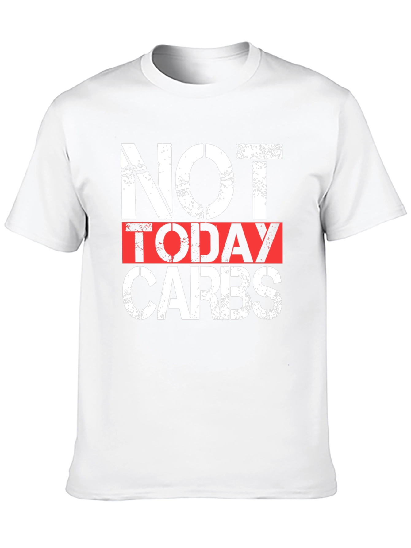 Not Today Carbs Graphic Tee - Black