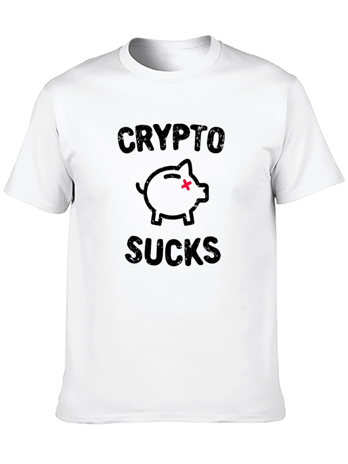 Crypto Sucks T-Shirt - Funny Anti-Crypto Tee