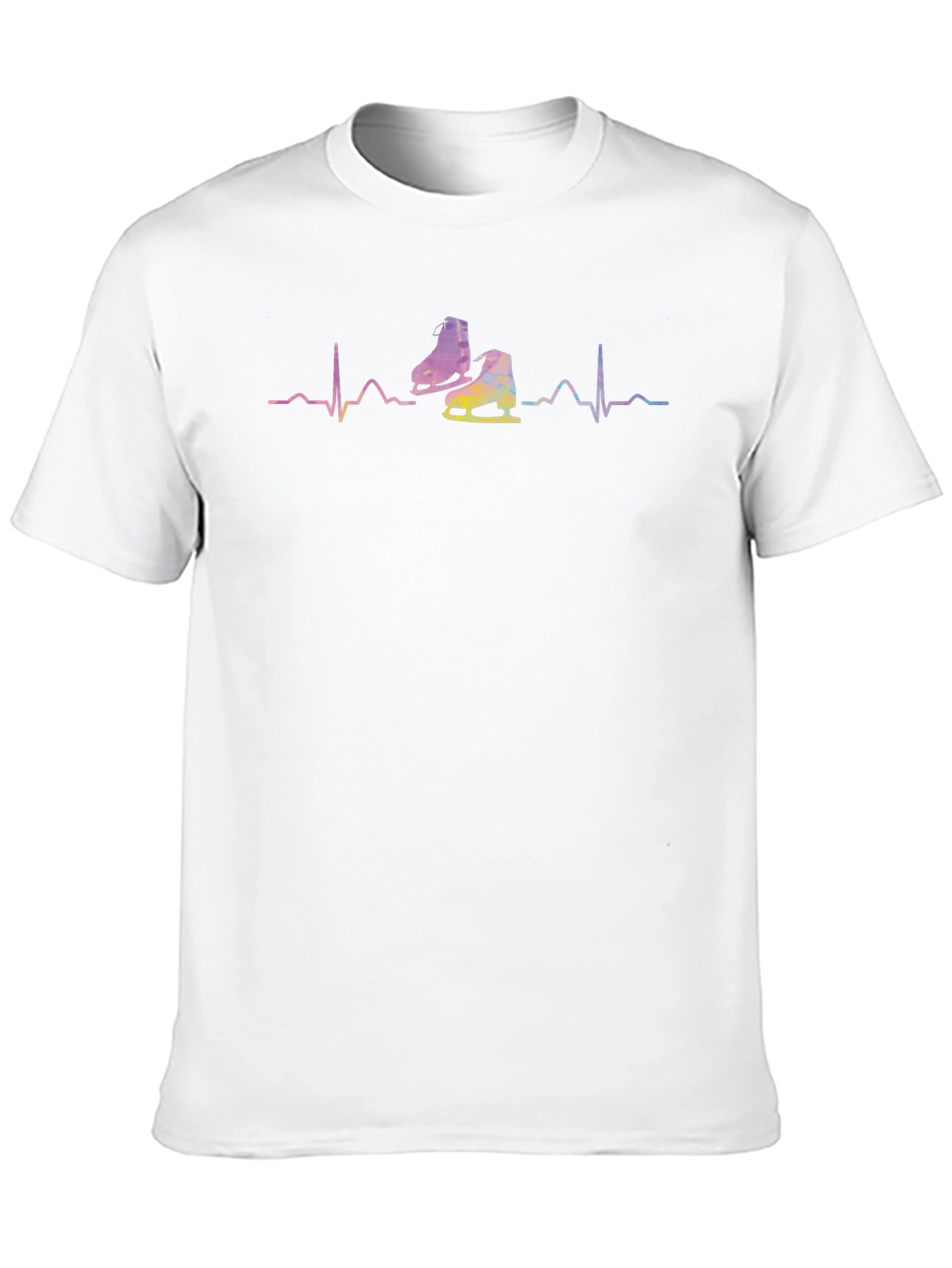 Skating Heartbeat T-Shirt - Passion on Display