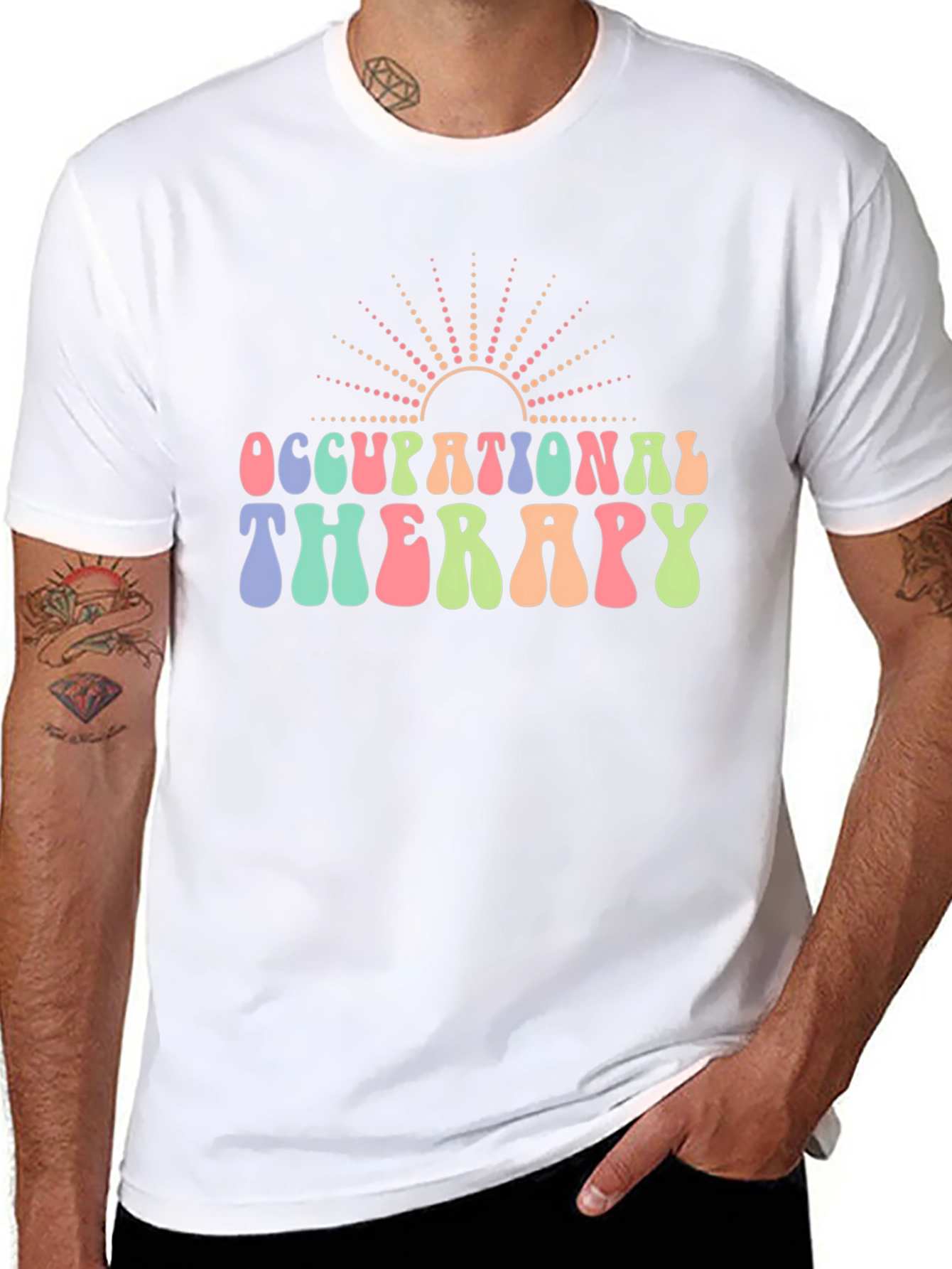 Occupational Therapy Retro Graphic T-Shirt