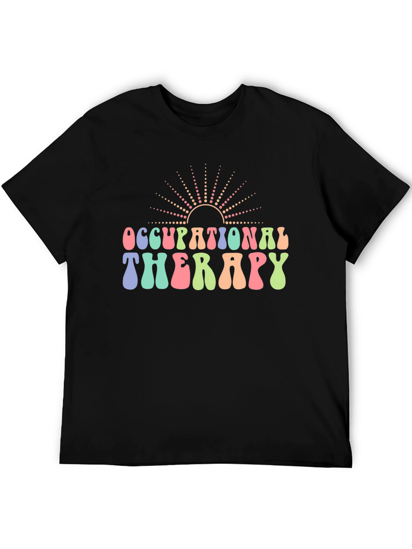 Occupational Therapy Retro Graphic T-Shirt