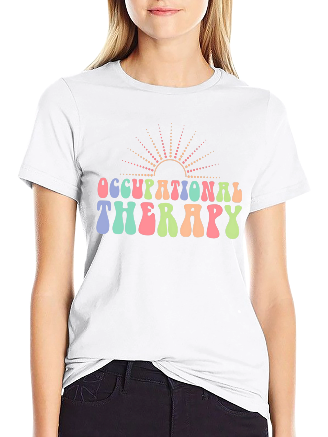 Occupational Therapy Retro Graphic T-Shirt